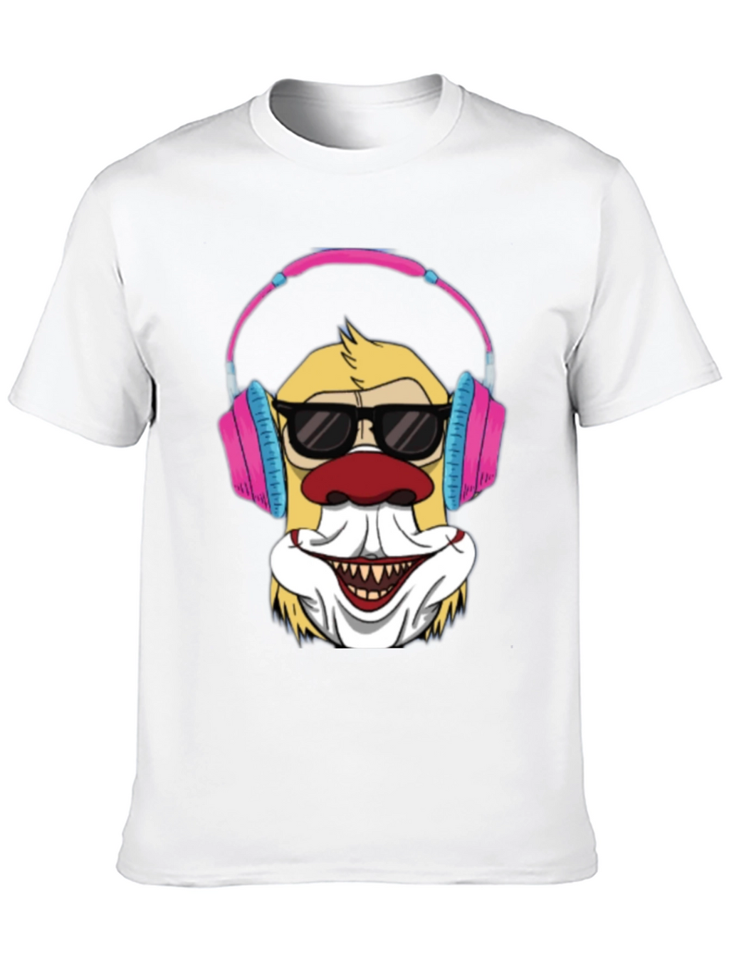 Clown DJ T-Shirt - Funny Graphic Tee