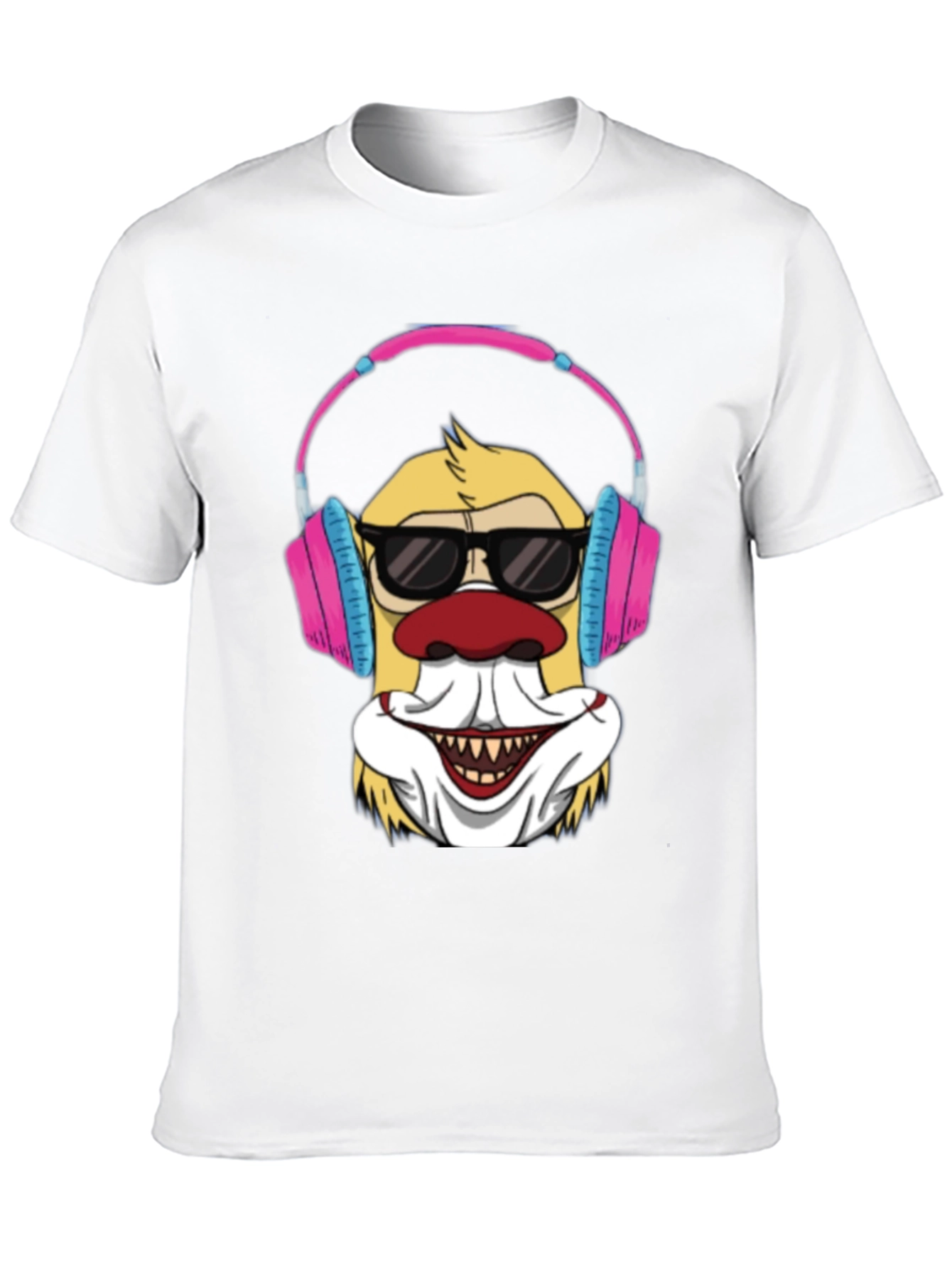 Clown DJ T-Shirt - Funny Graphic Tee
