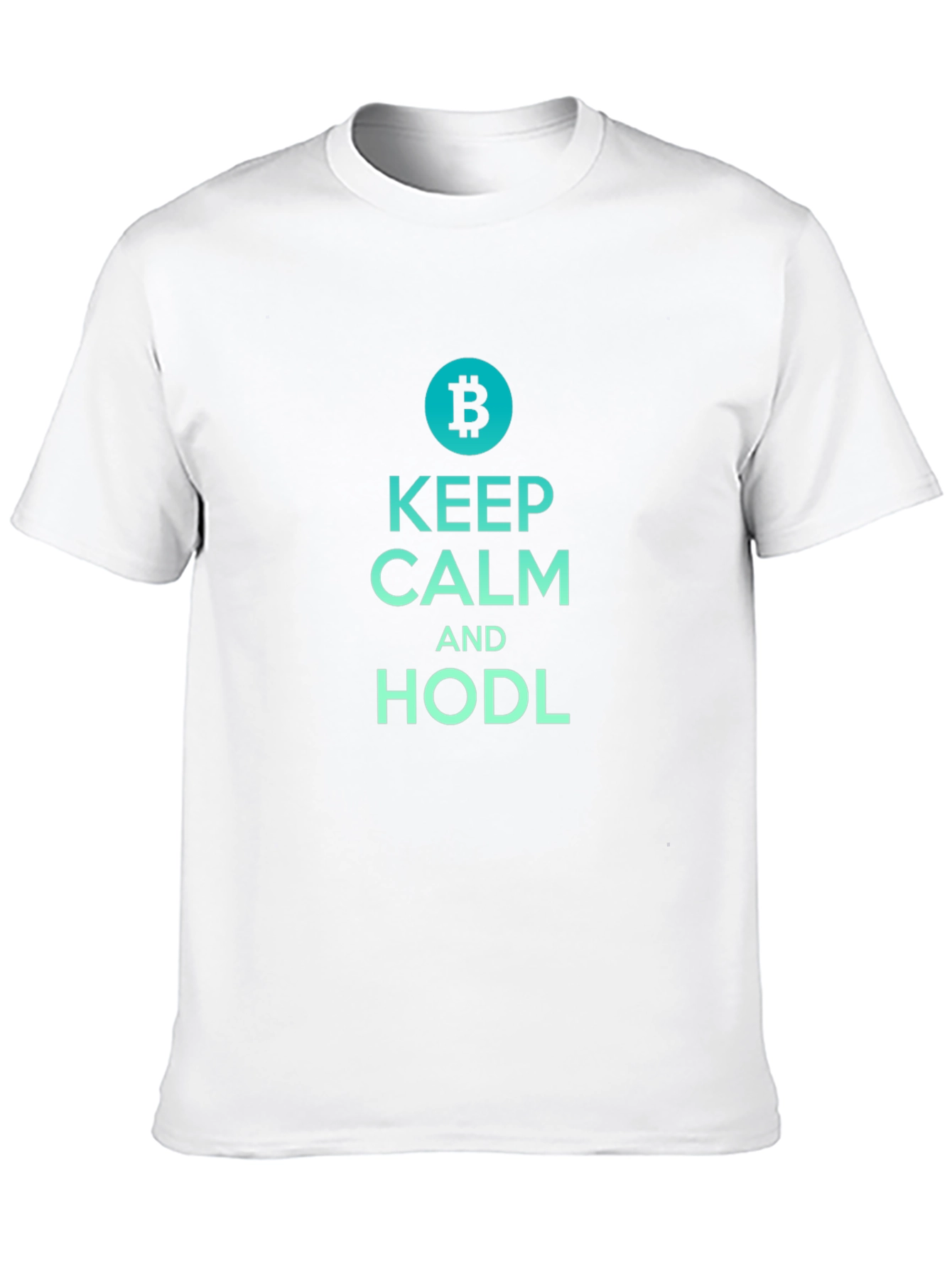 Bitcoin HODL T-Shirt - Keep Calm Crypto Tee