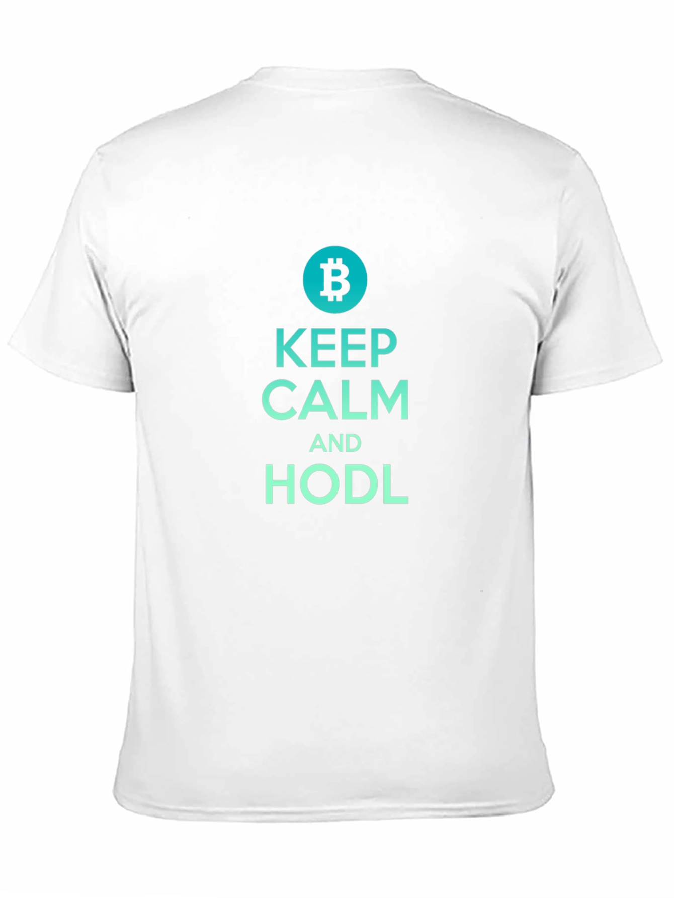 Bitcoin HODL T-Shirt - Keep Calm Crypto Tee