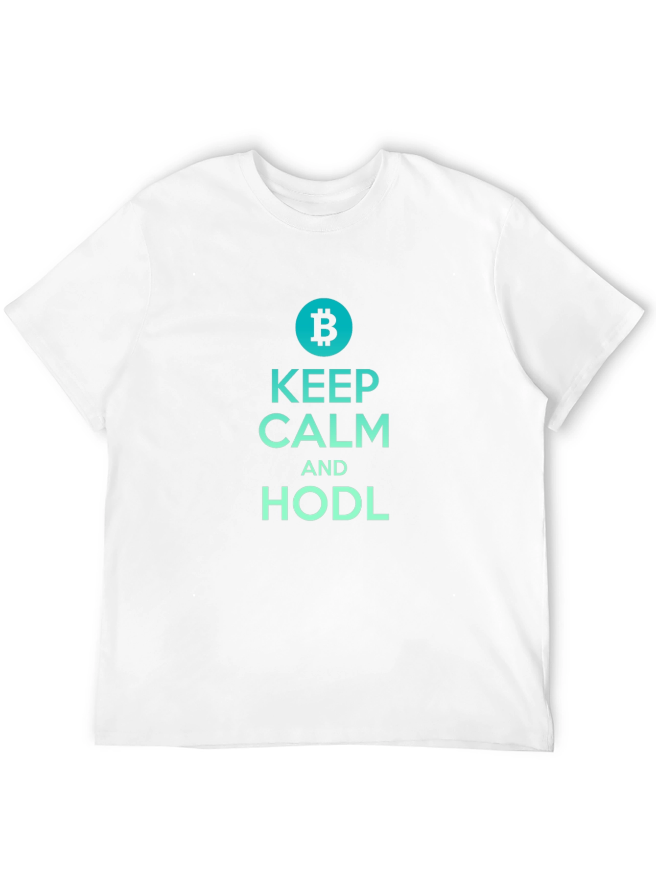 Bitcoin HODL T-Shirt - Keep Calm Crypto Tee