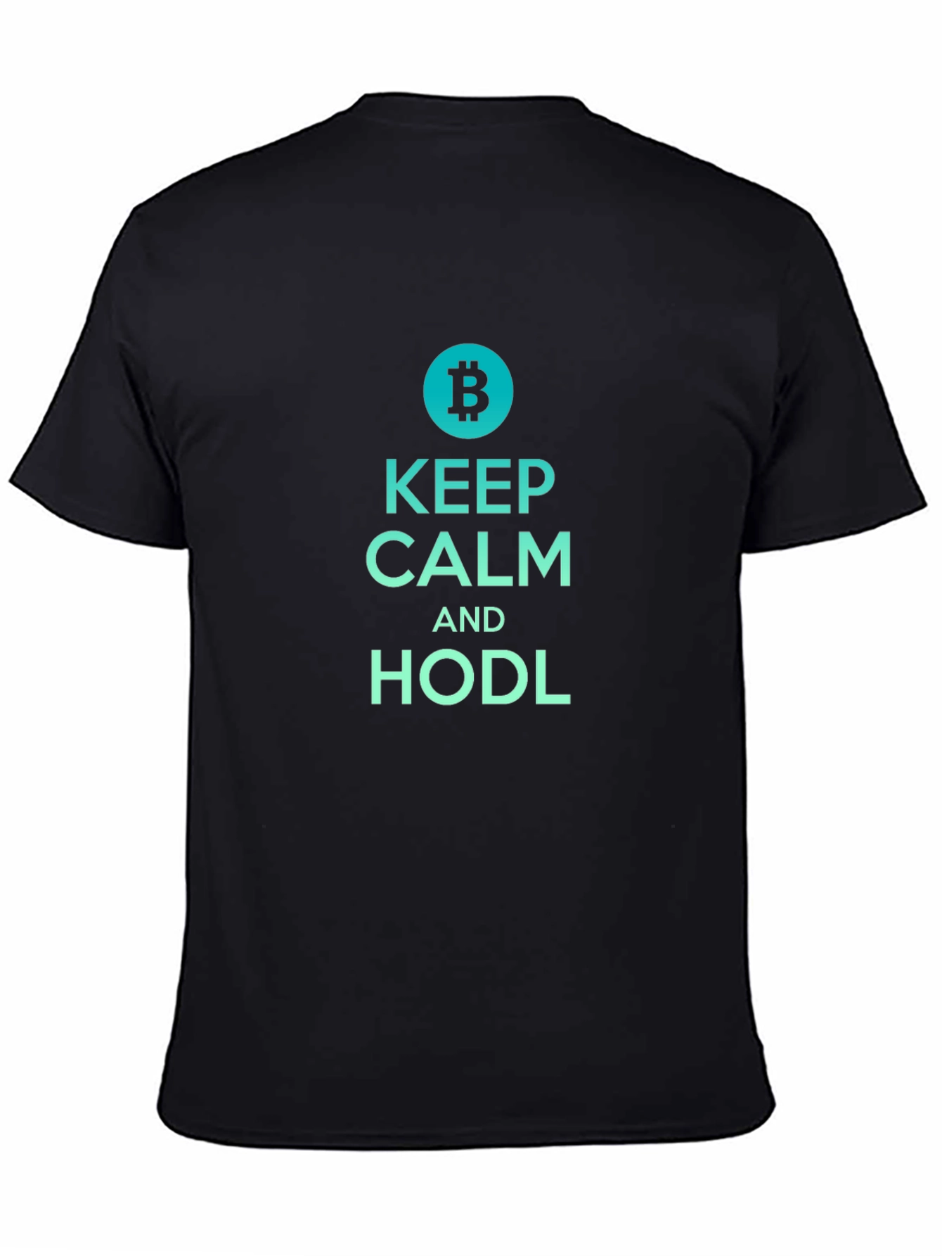 Bitcoin HODL T-Shirt - Keep Calm Crypto Tee
