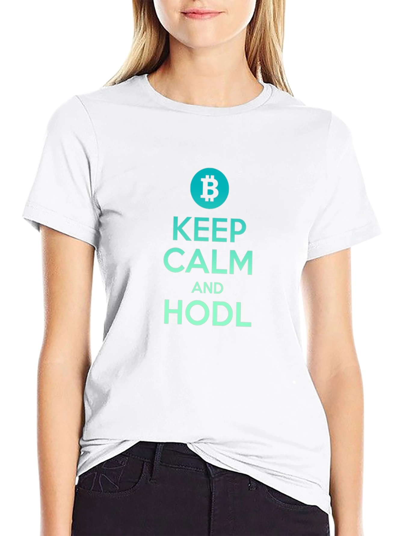 Bitcoin HODL T-Shirt - Keep Calm Crypto Tee