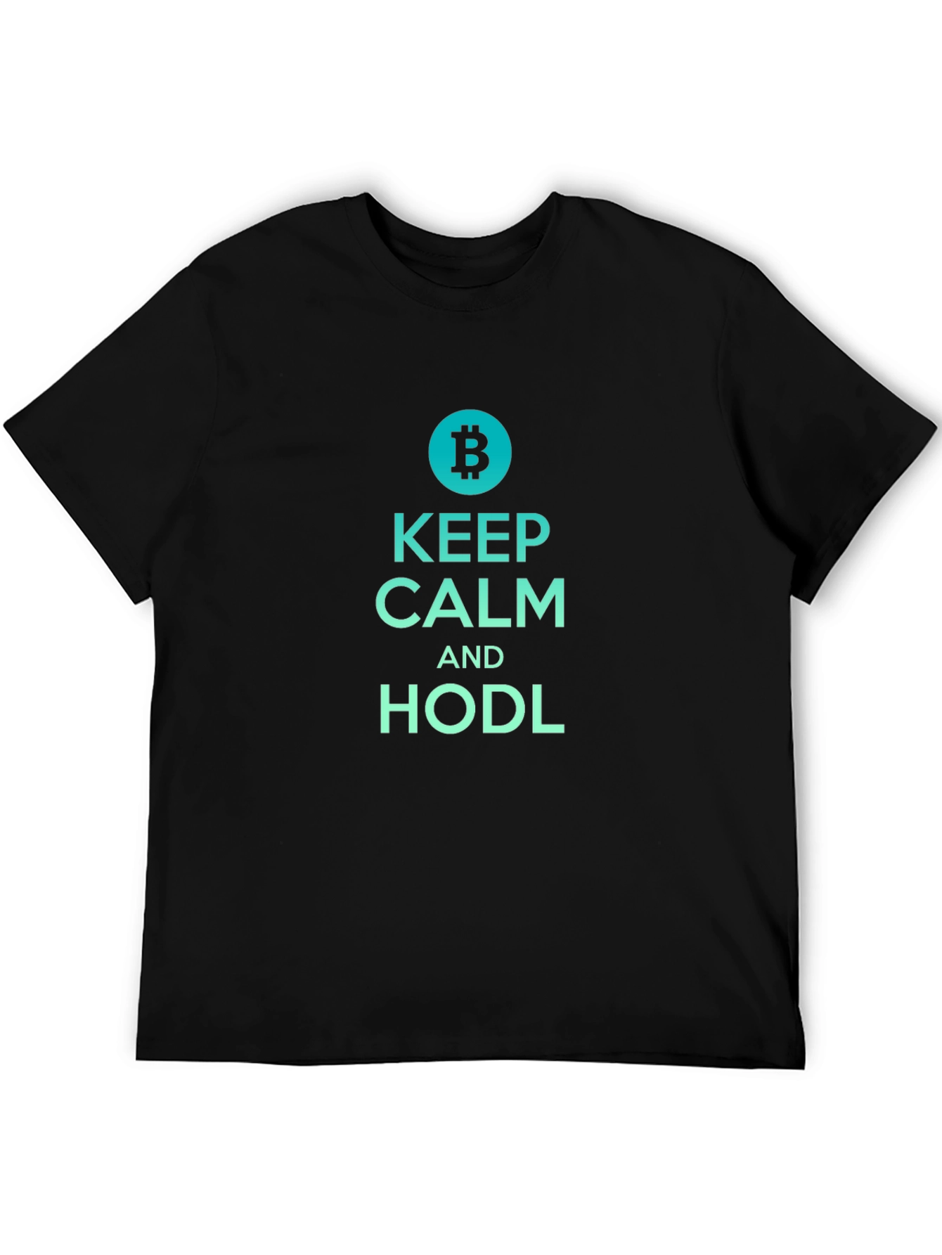 Bitcoin HODL T-Shirt - Keep Calm Crypto Tee