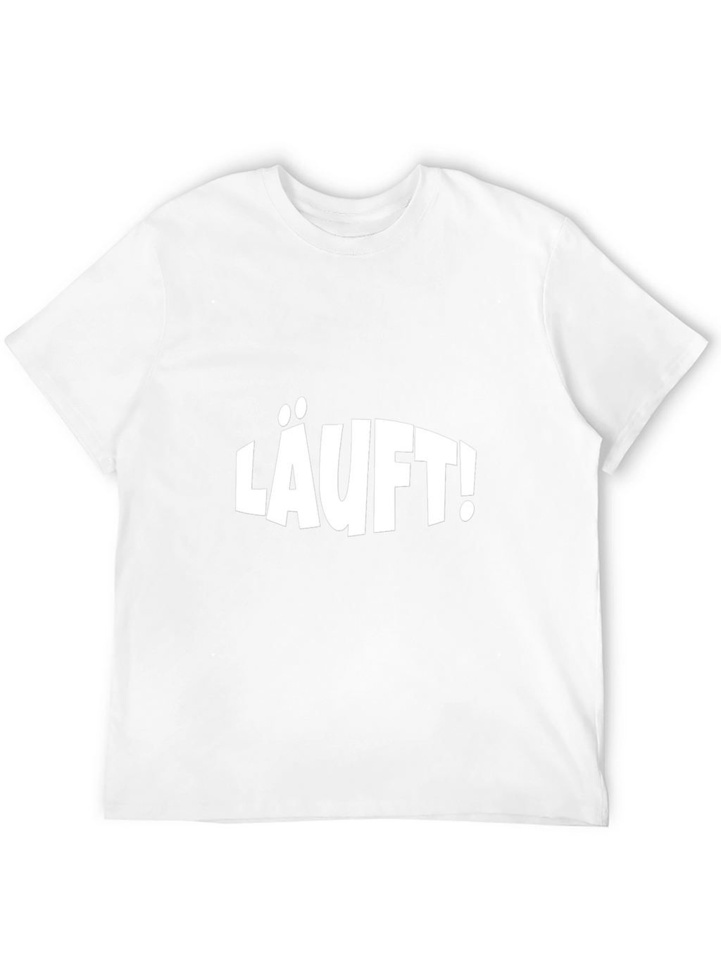 LÄUFT! Black Graphic T-Shirt
