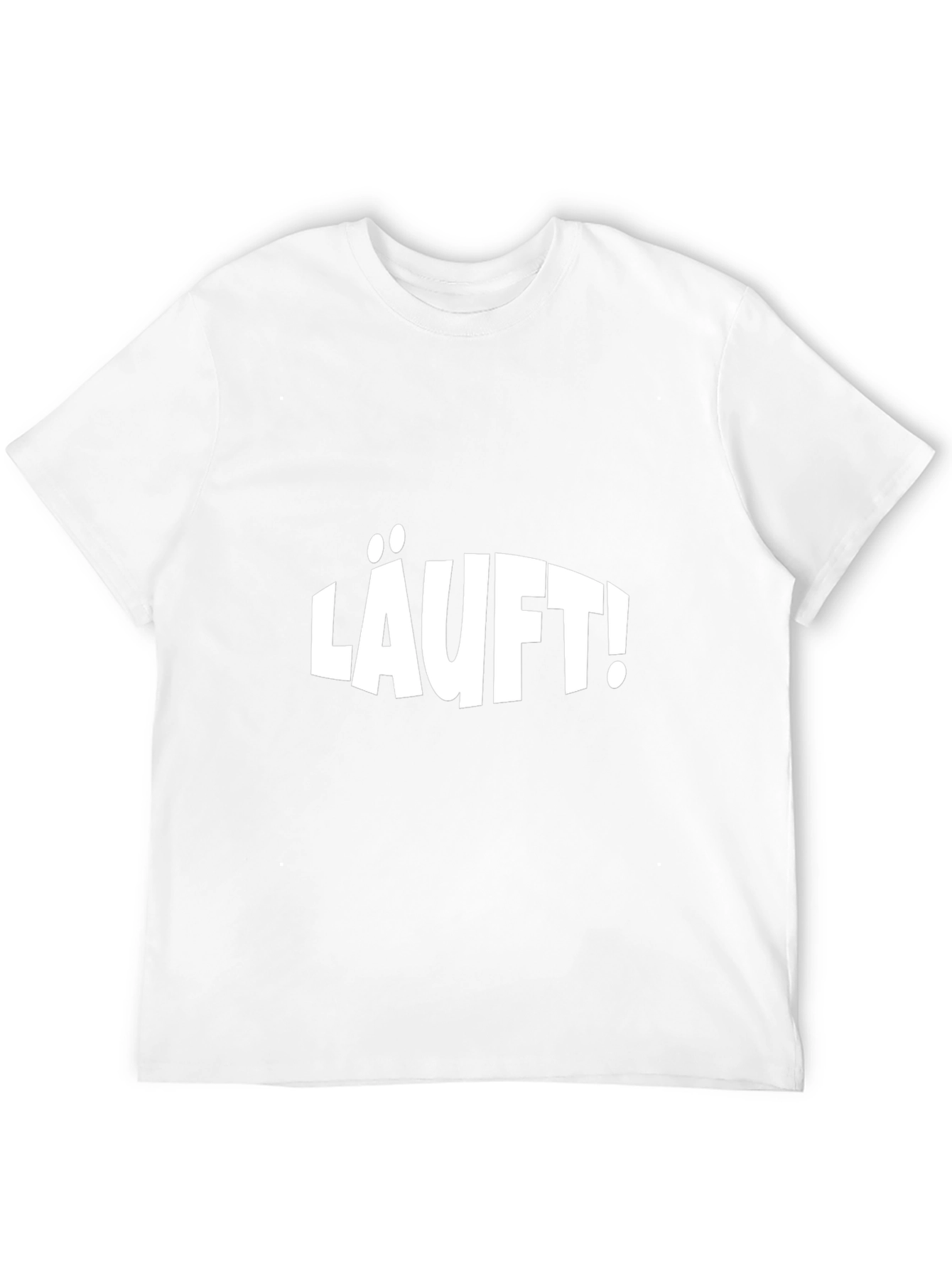 LÄUFT! Black Graphic T-Shirt