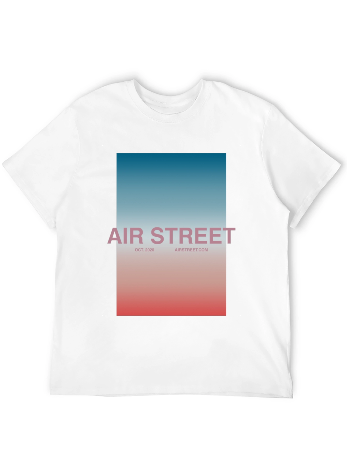 Air Street Graphic Tee - Black Cotton Blend