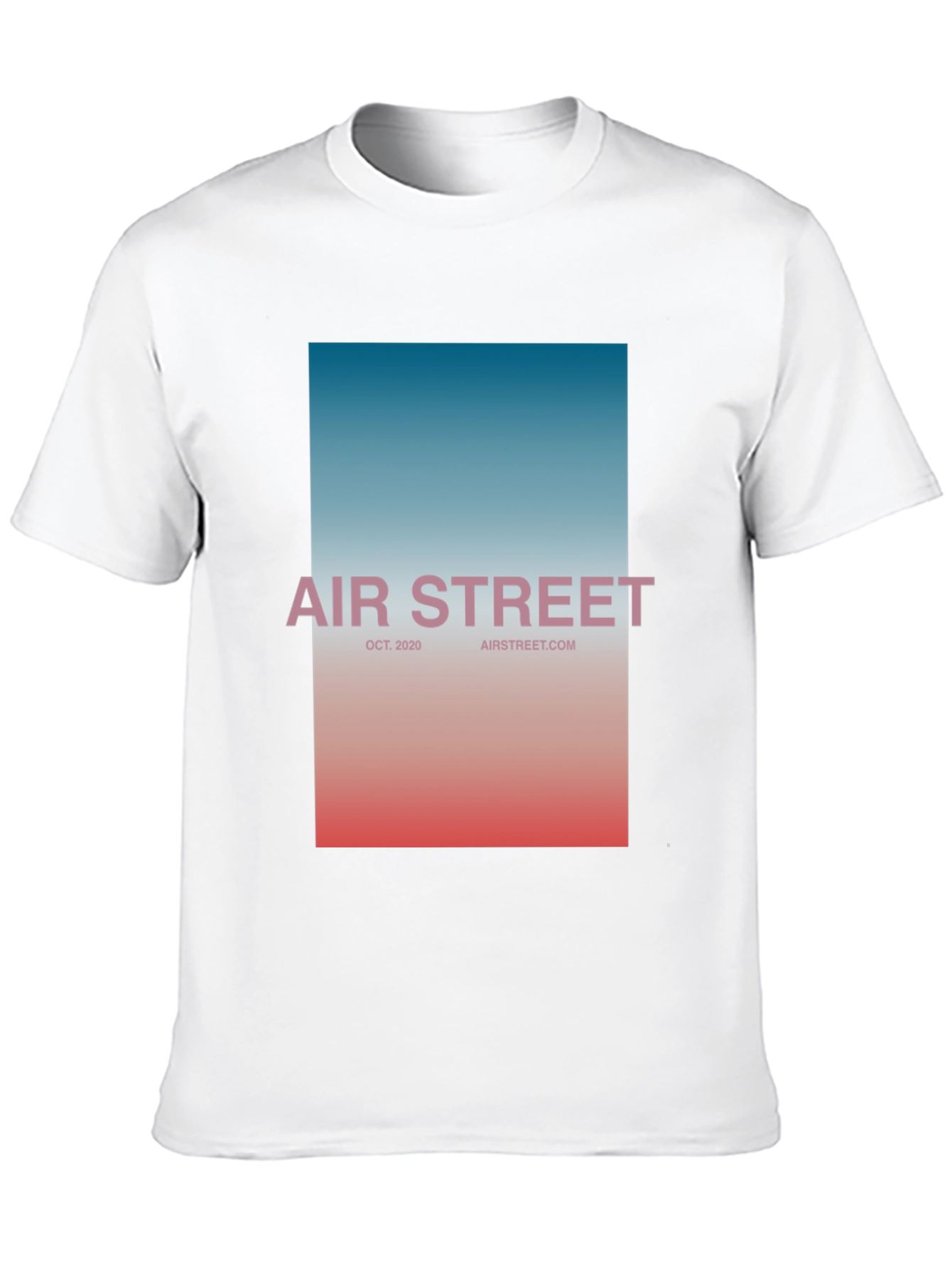 Air Street Graphic Tee - Black Cotton Blend