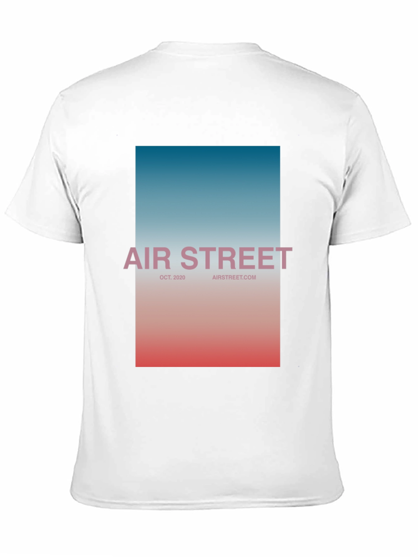 Air Street Graphic Tee - Black Cotton Blend
