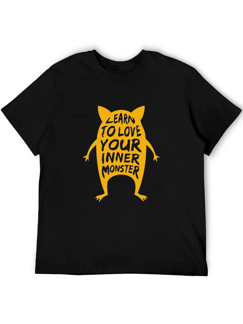 Inner Monster Graphic Tee - Black