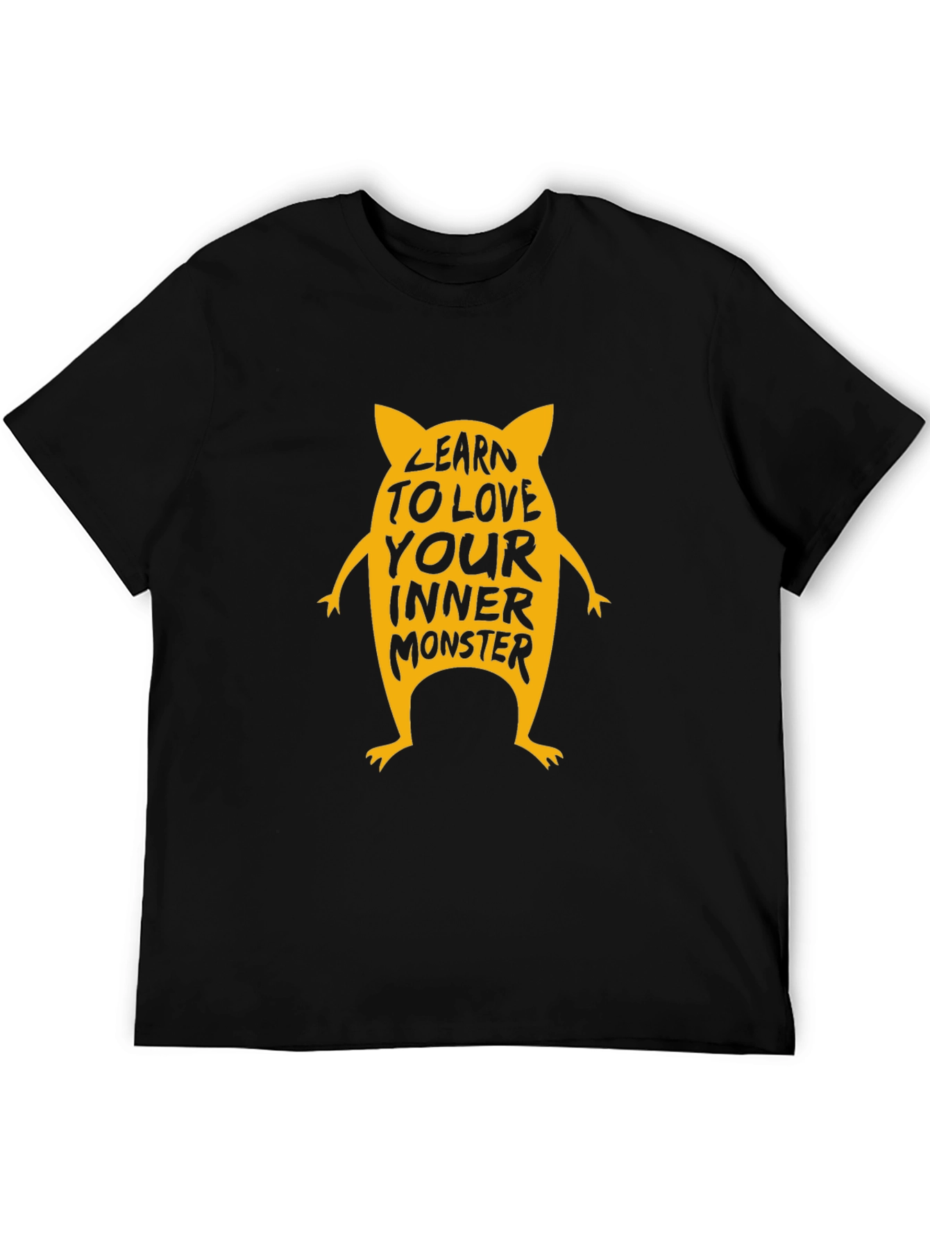 Inner Monster Graphic Tee - Black