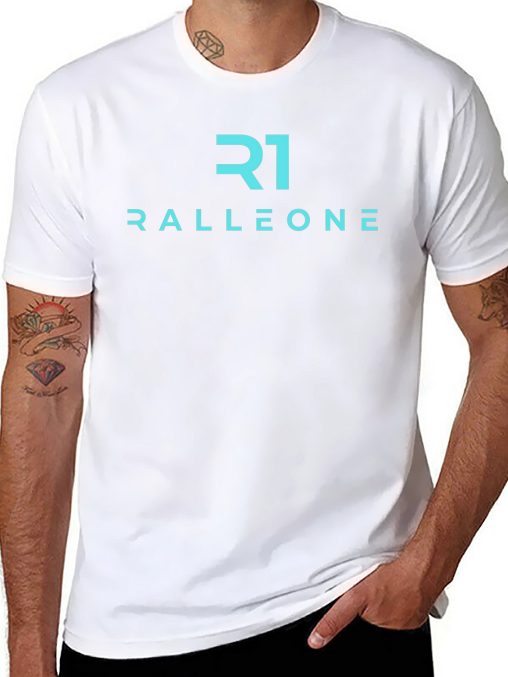 Ralleone Black T-Shirt - Modern Design