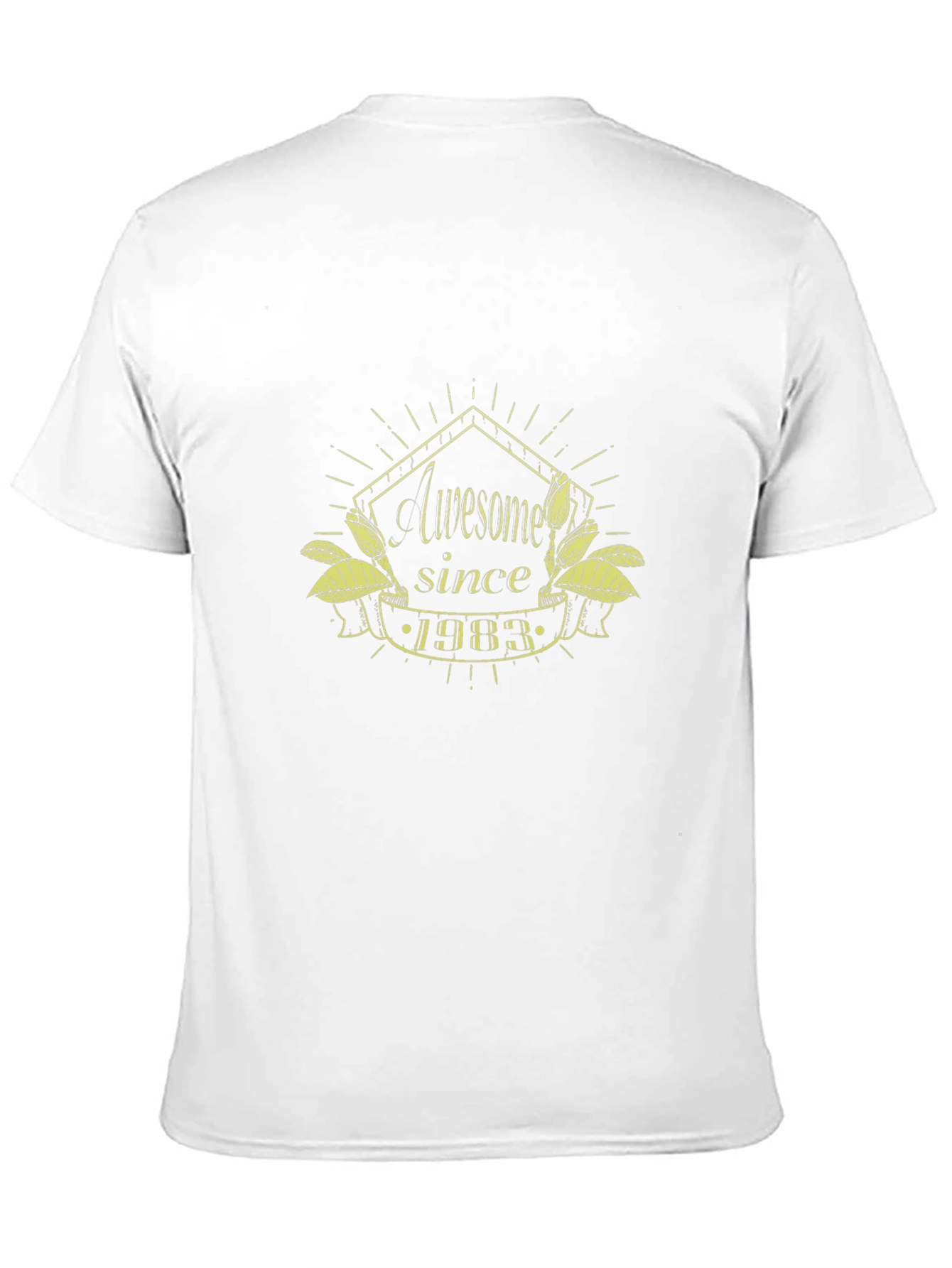 Awesome Since 1983 Black T-Shirt