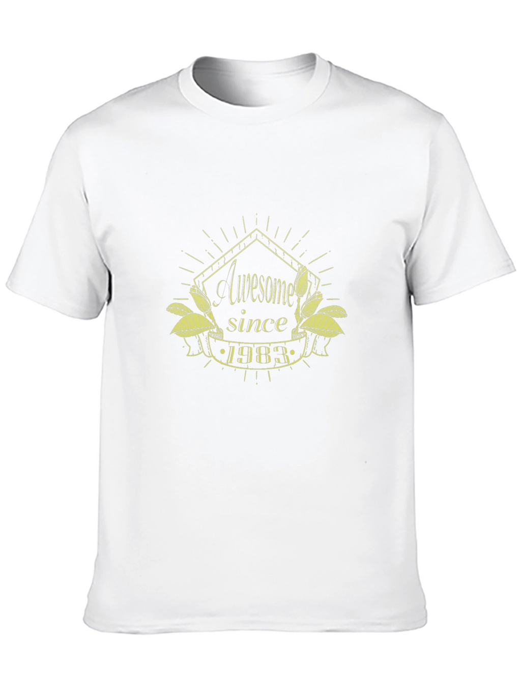 Awesome Since 1983 Black T-Shirt