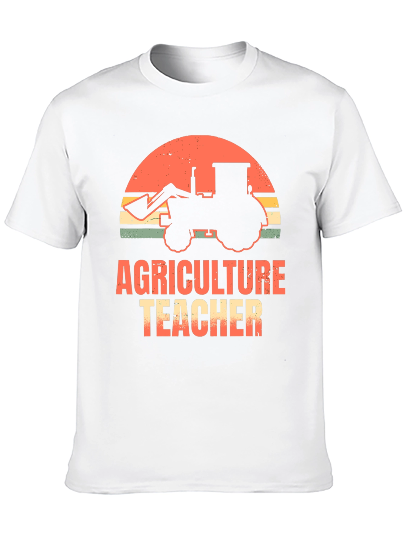 Agriculture Teacher T-Shirt - Tractor Graphic Tee