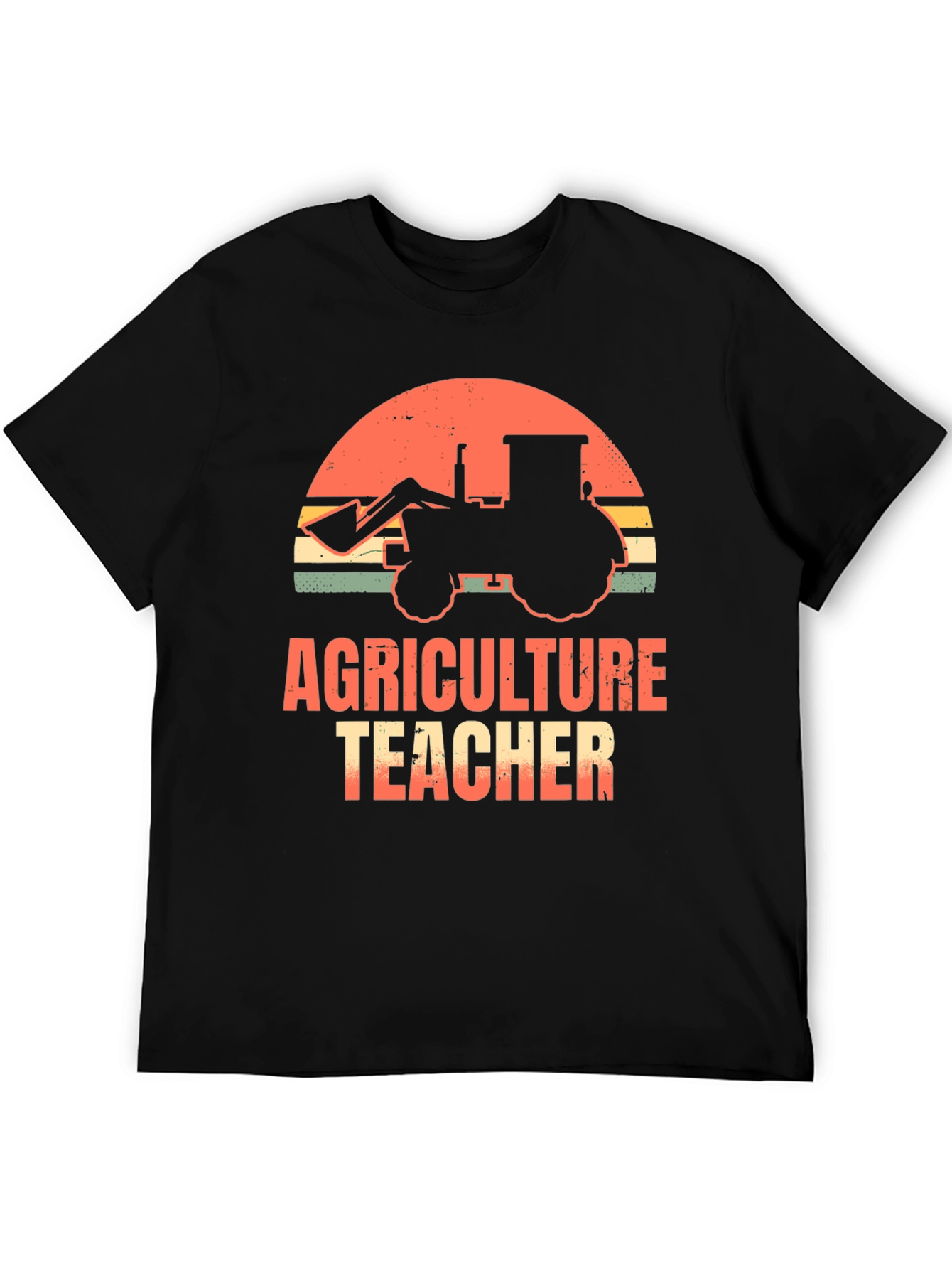 Agriculture Teacher T-Shirt - Tractor Graphic Tee