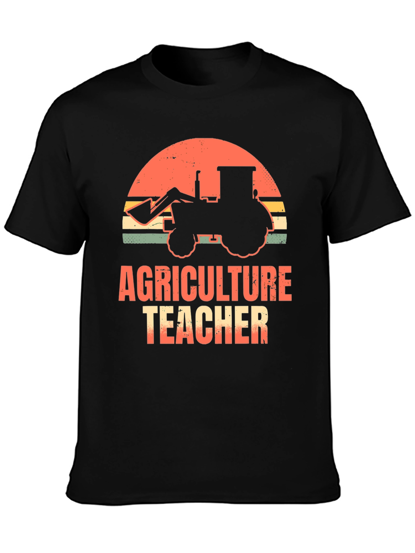 Agriculture Teacher T-Shirt - Tractor Graphic Tee