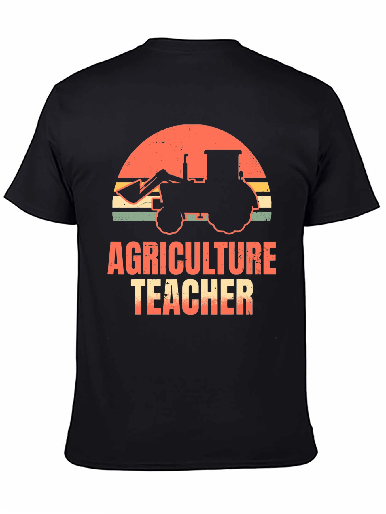 Agriculture Teacher T-Shirt - Tractor Graphic Tee