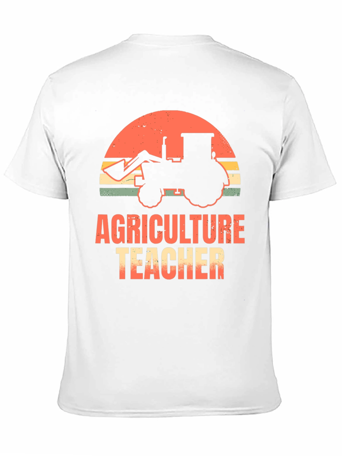 Agriculture Teacher T-Shirt - Tractor Graphic Tee
