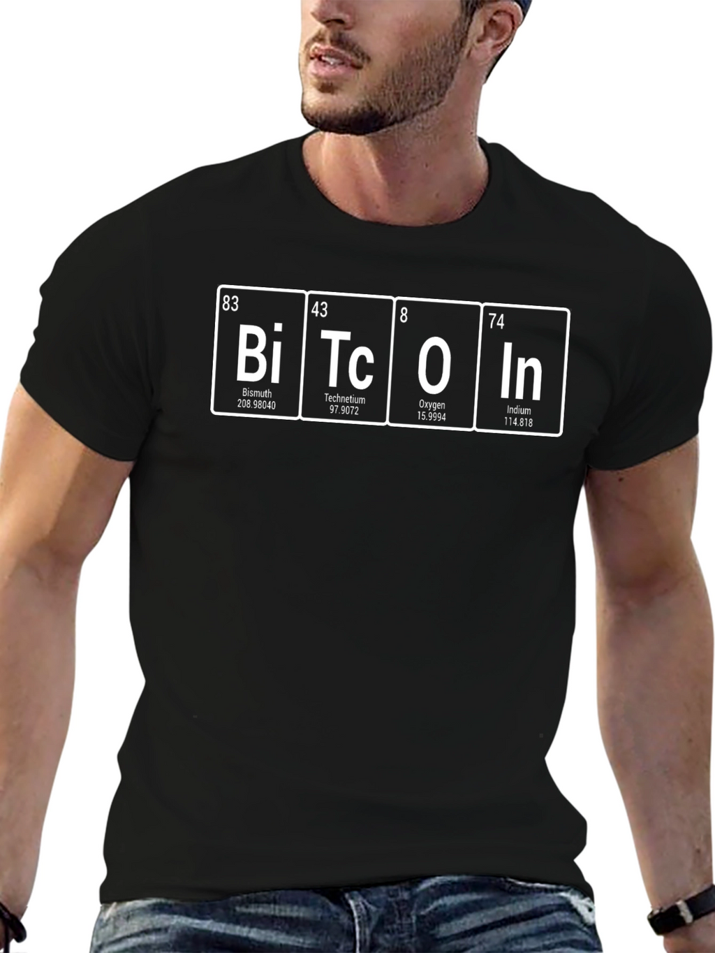 Bitcoin Periodic Table Elements T-Shirt