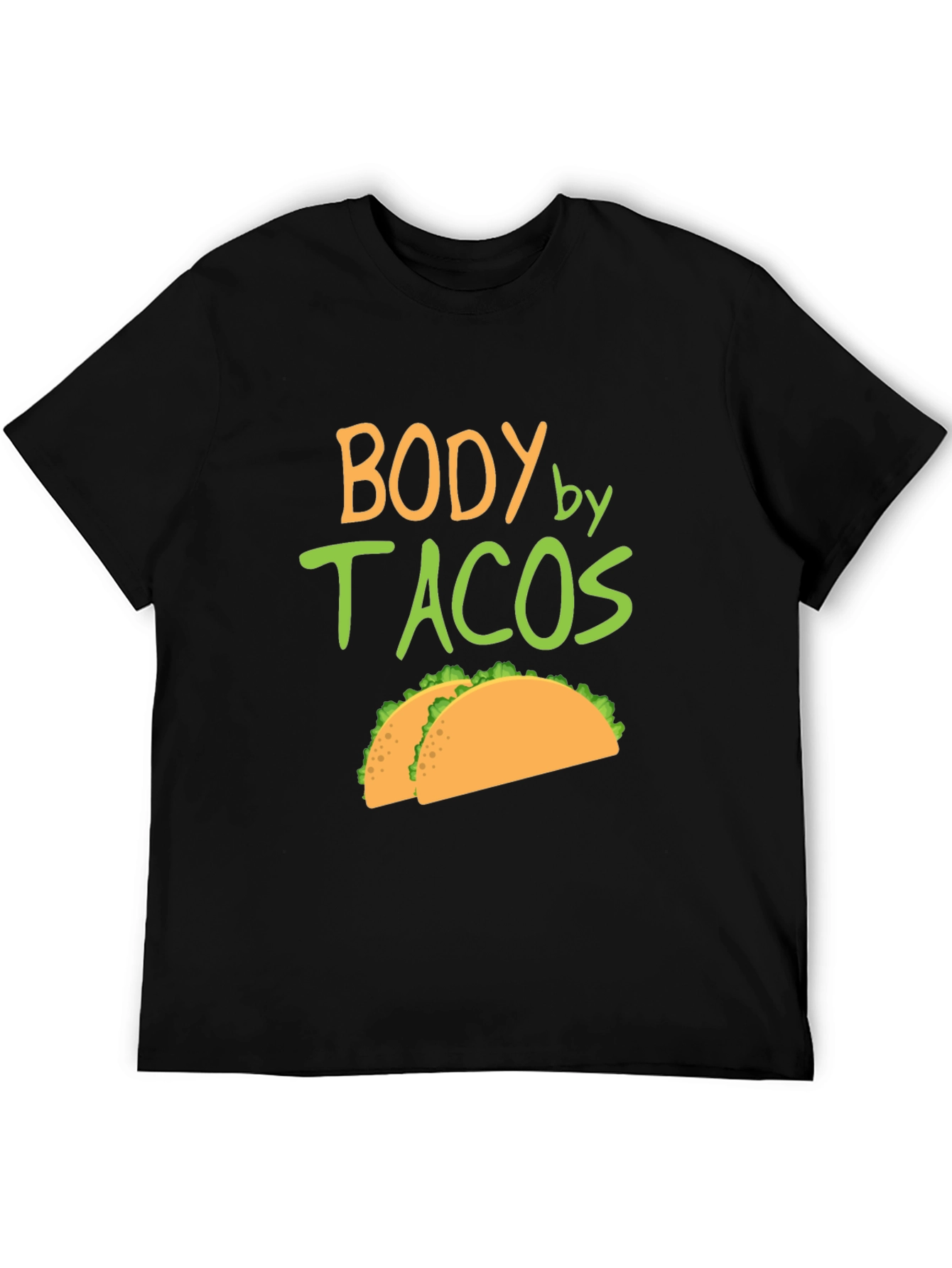 Body by Tacos Graphic Tee - Mens Black T-Shirt