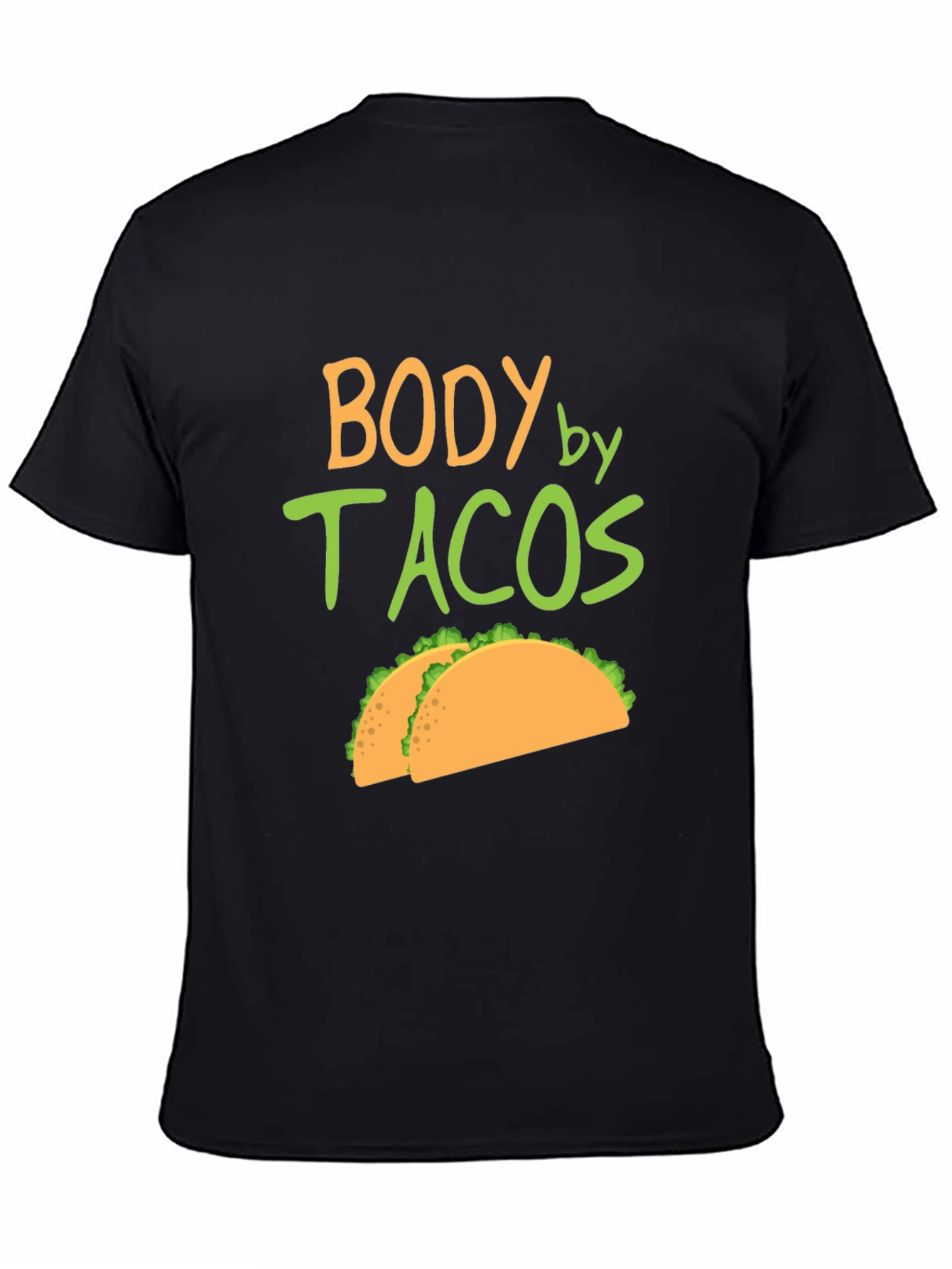 Body by Tacos Graphic Tee - Mens Black T-Shirt