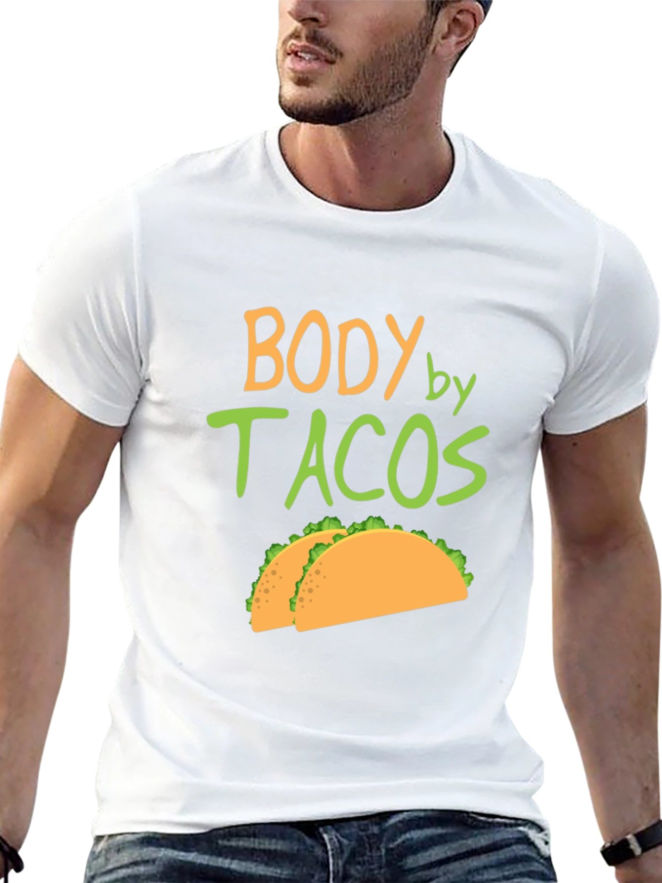 Body by Tacos Graphic Tee - Mens Black T-Shirt