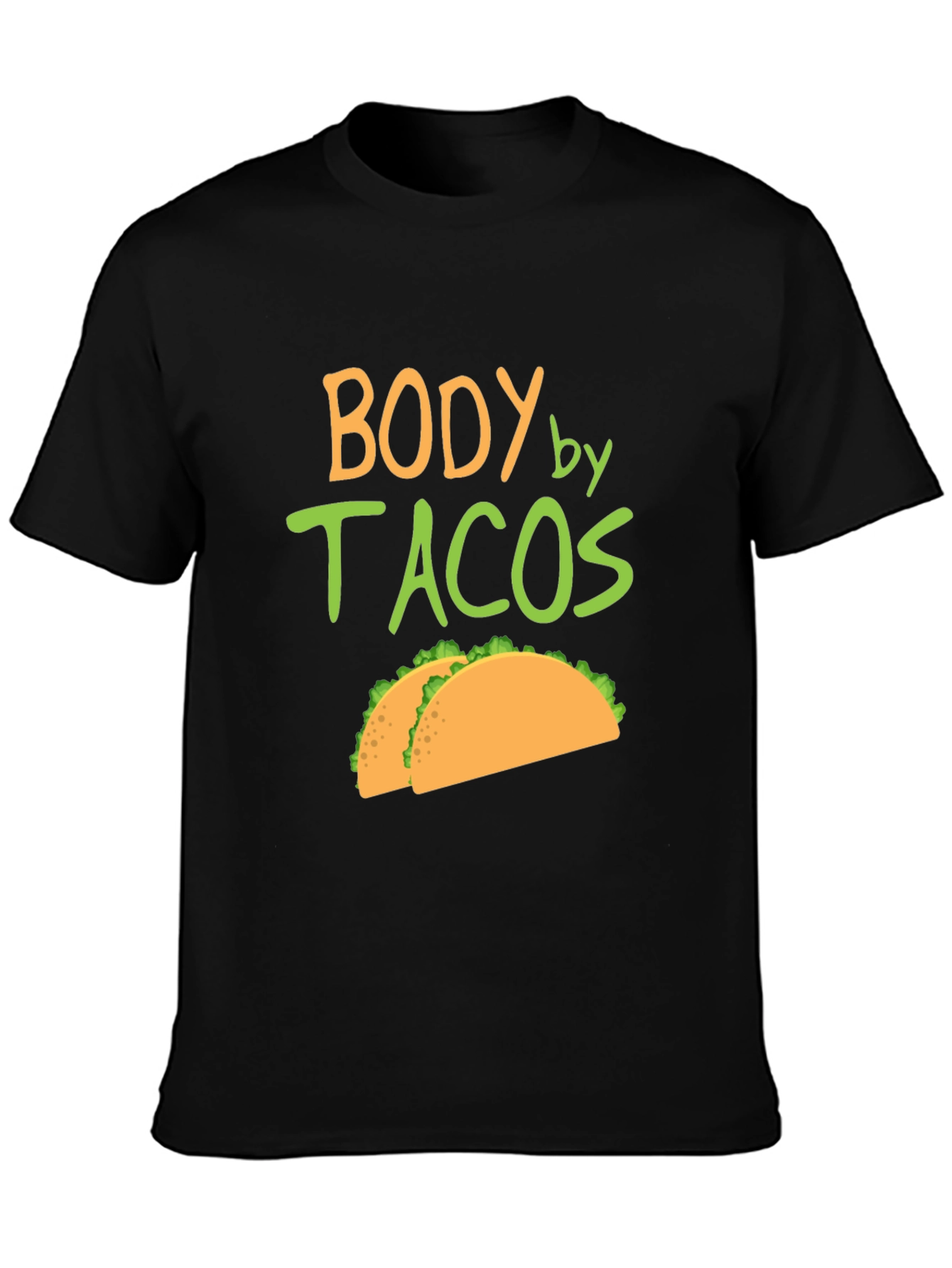 Body by Tacos Graphic Tee - Mens Black T-Shirt