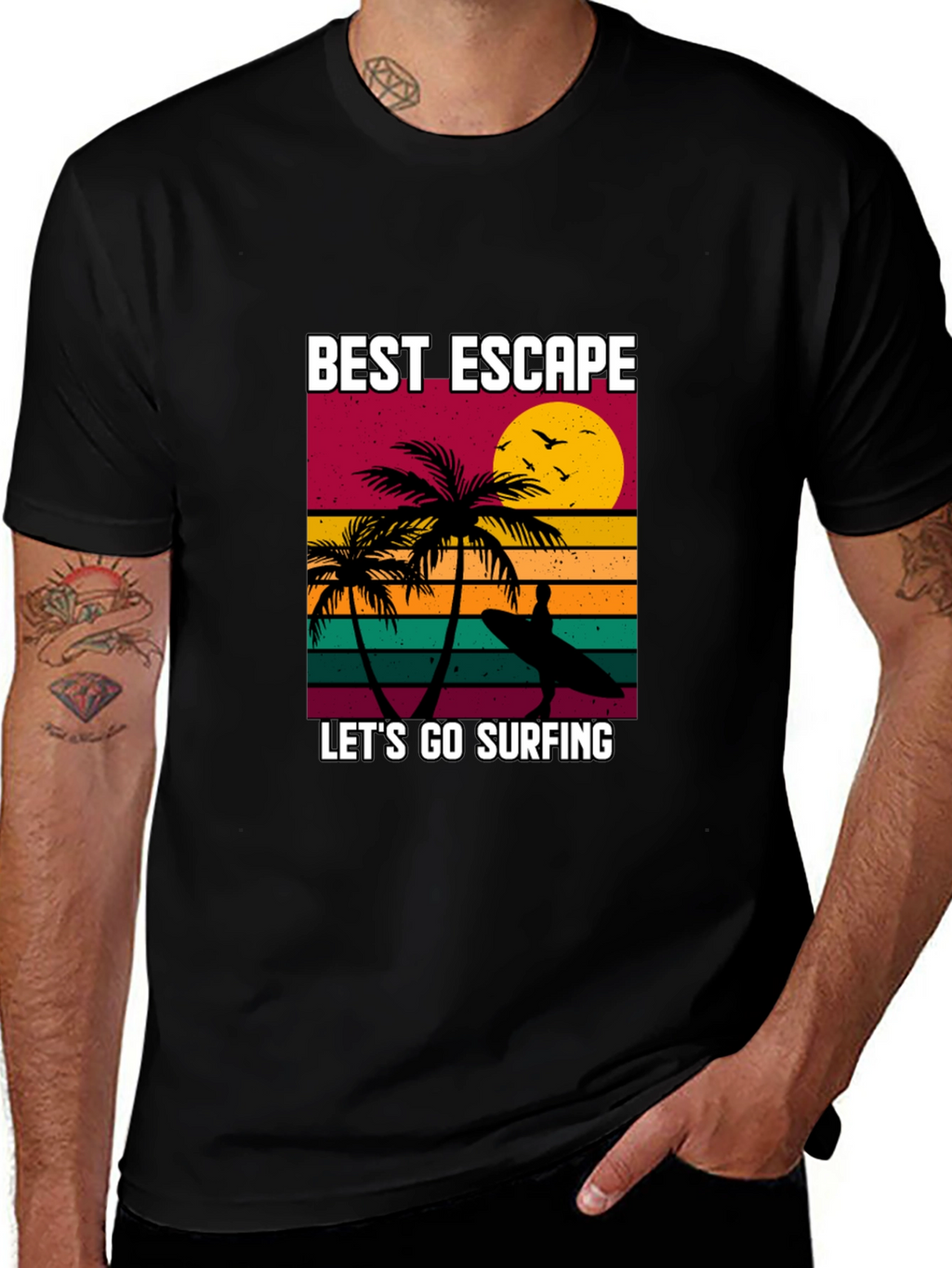 Best Escape Surfing T-Shirt