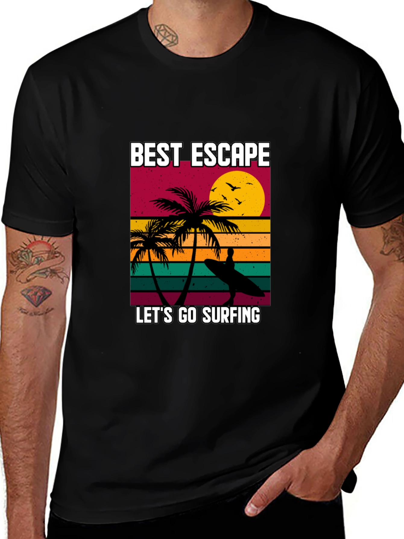 Best Escape Surfing T-Shirt