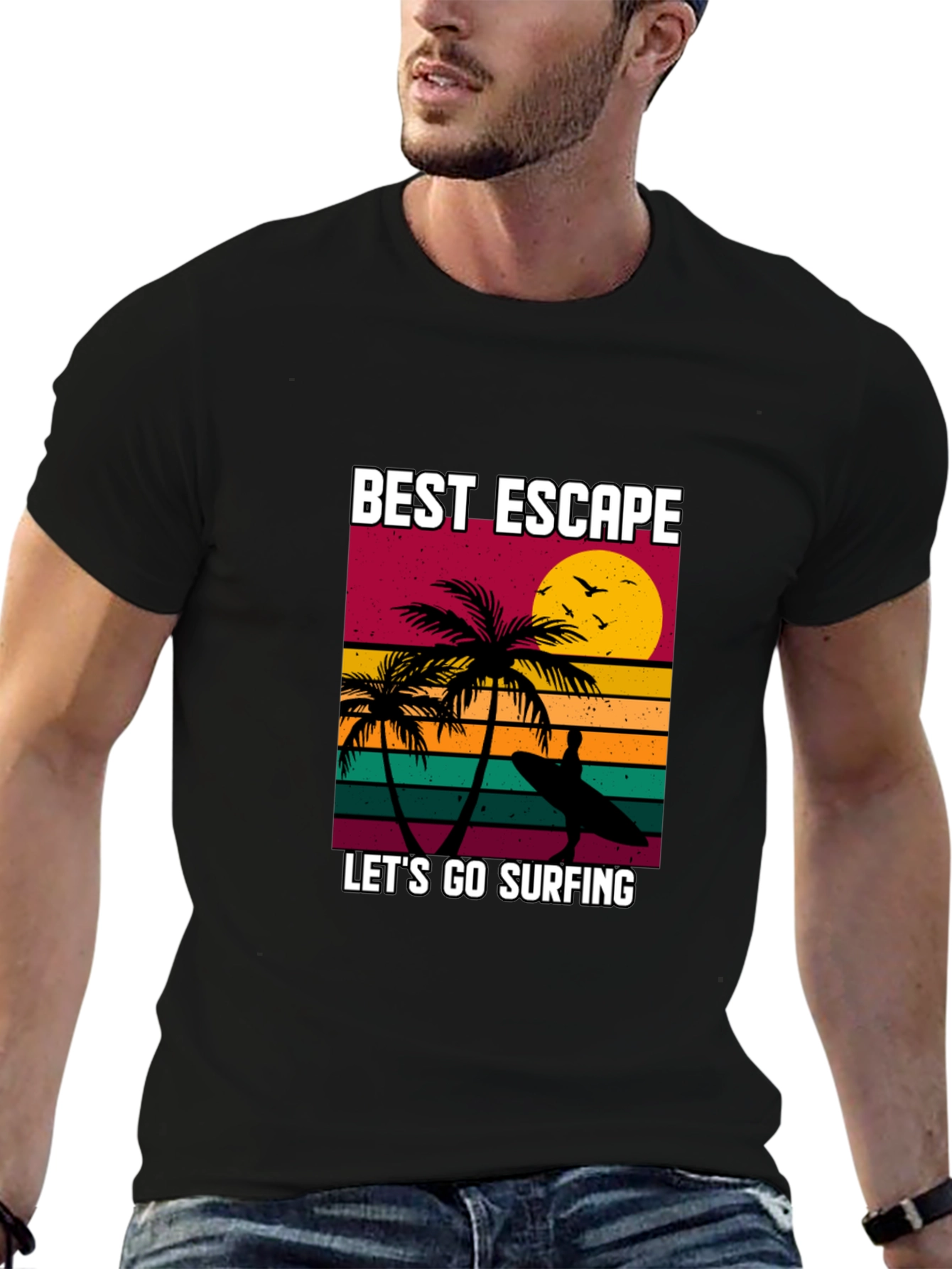 Best Escape Surfing T-Shirt
