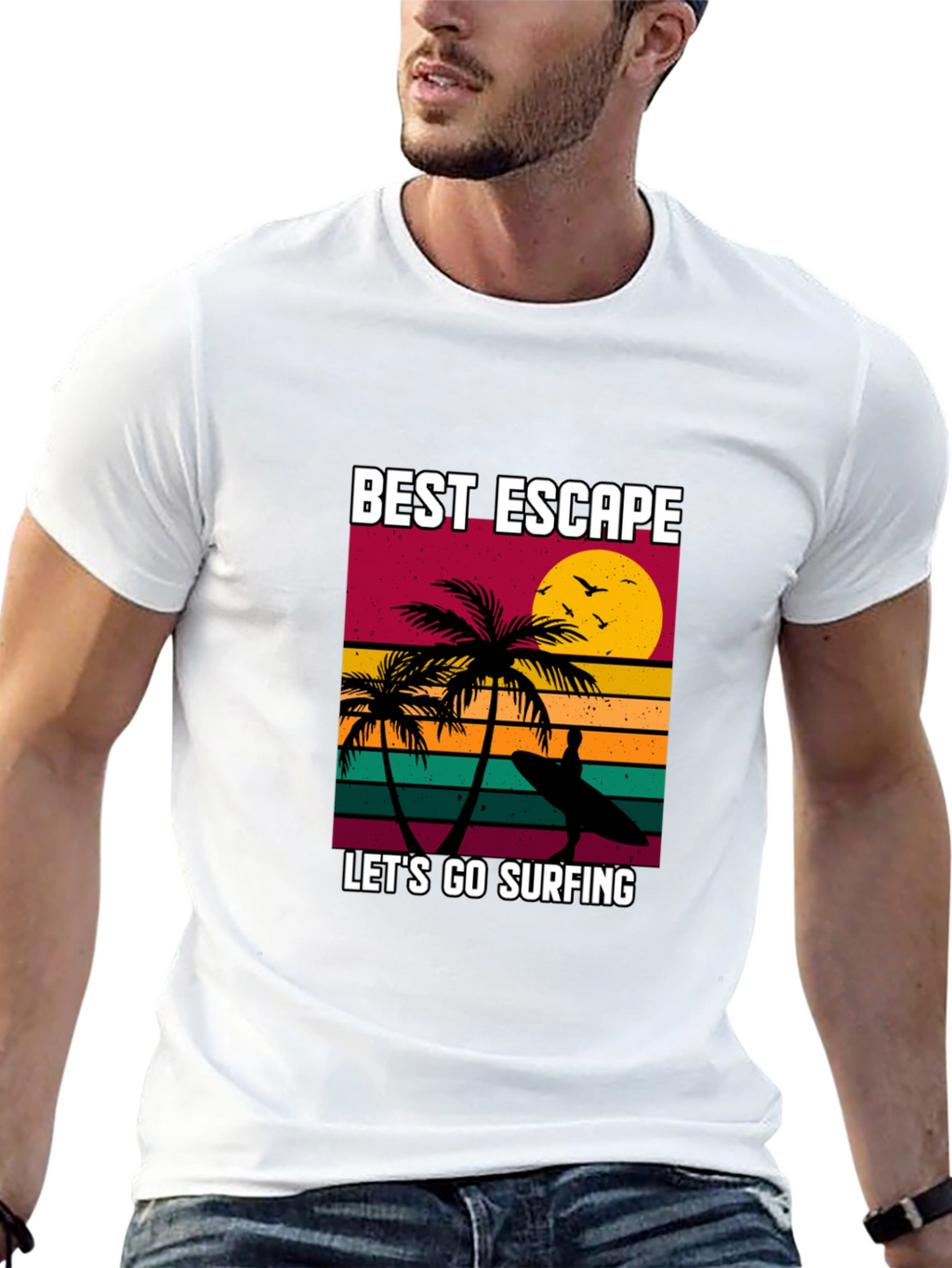 Best Escape Surfing T-Shirt