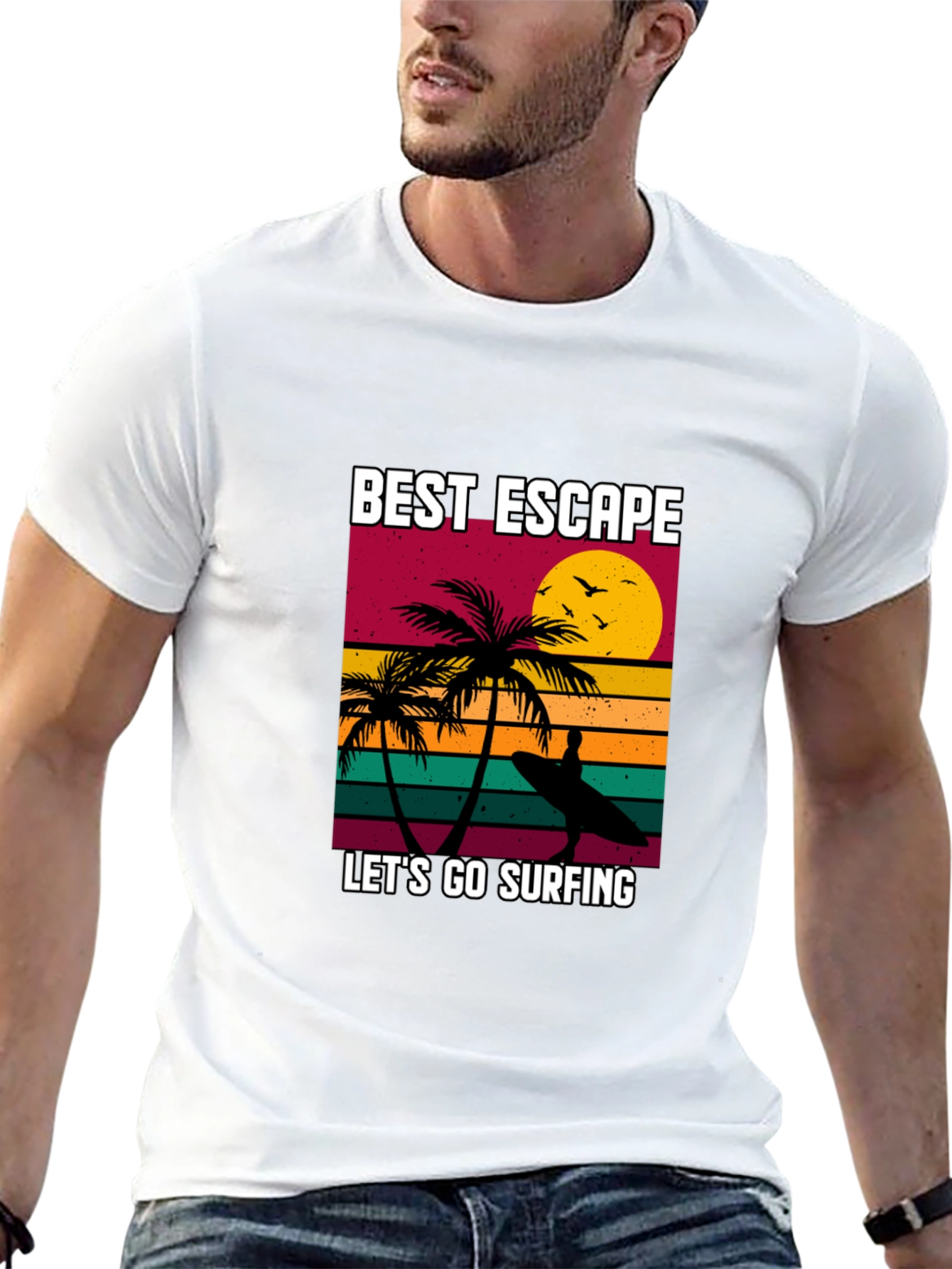 Best Escape Surfing T-Shirt