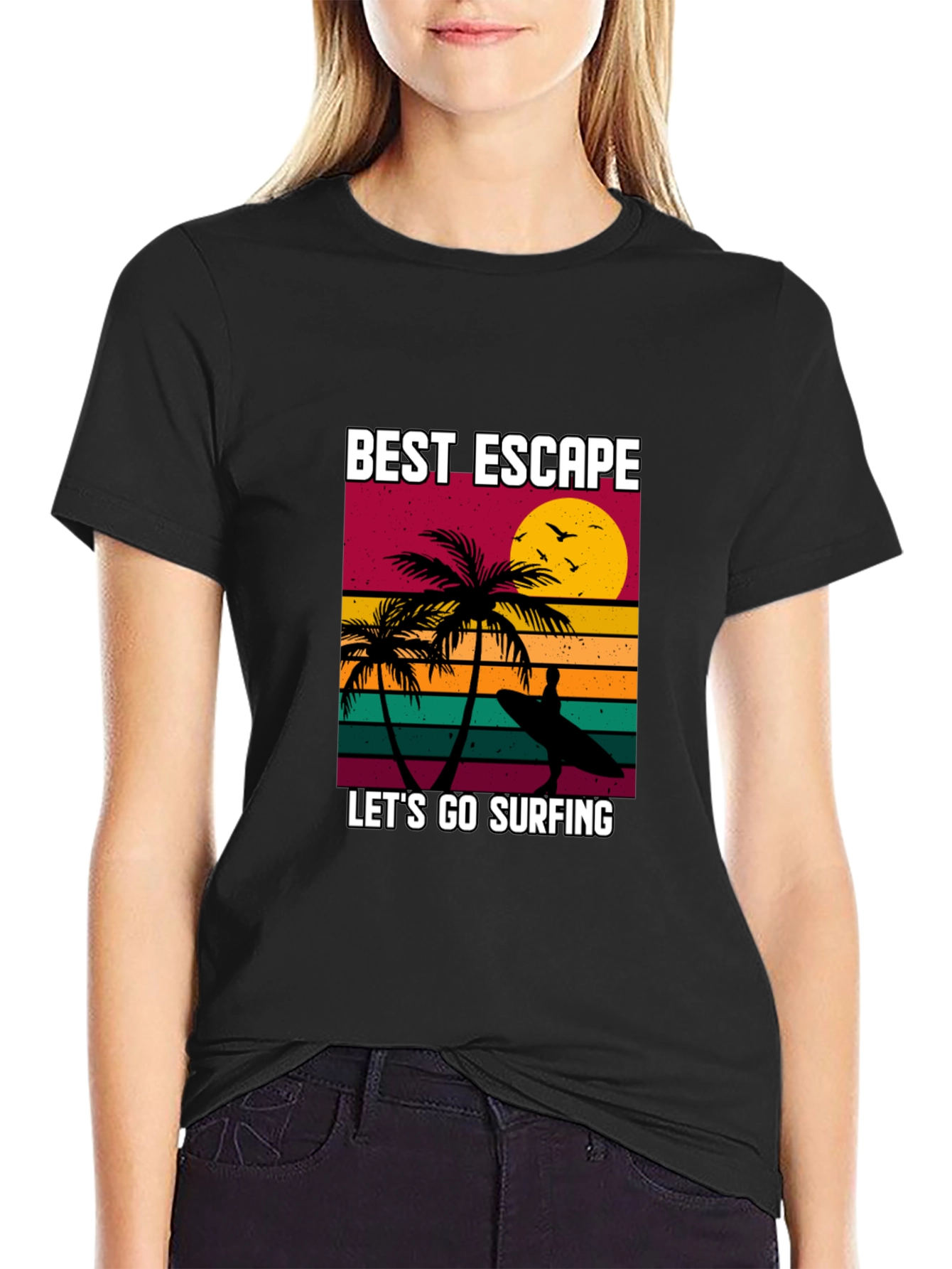 Best Escape Surfing T-Shirt