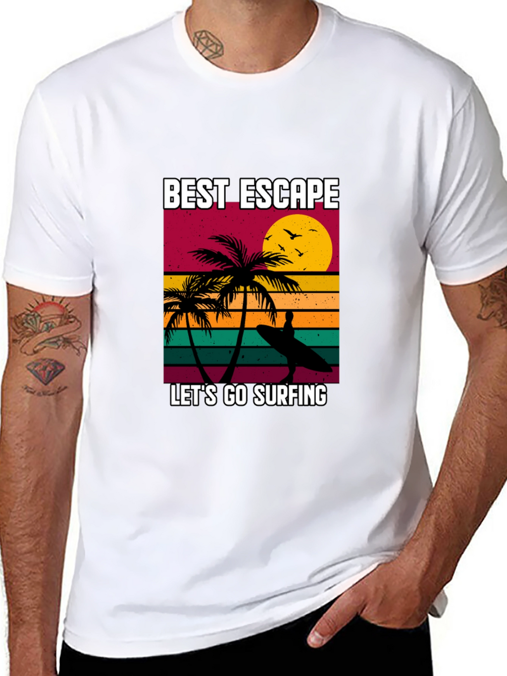 Best Escape Surfing T-Shirt