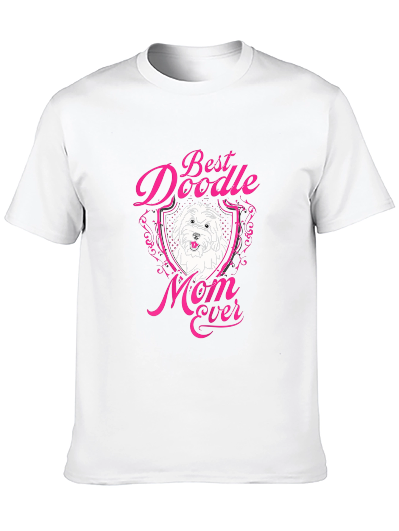 Best Doodle Mom Ever T-Shirt - Cute Dog Lover Tee