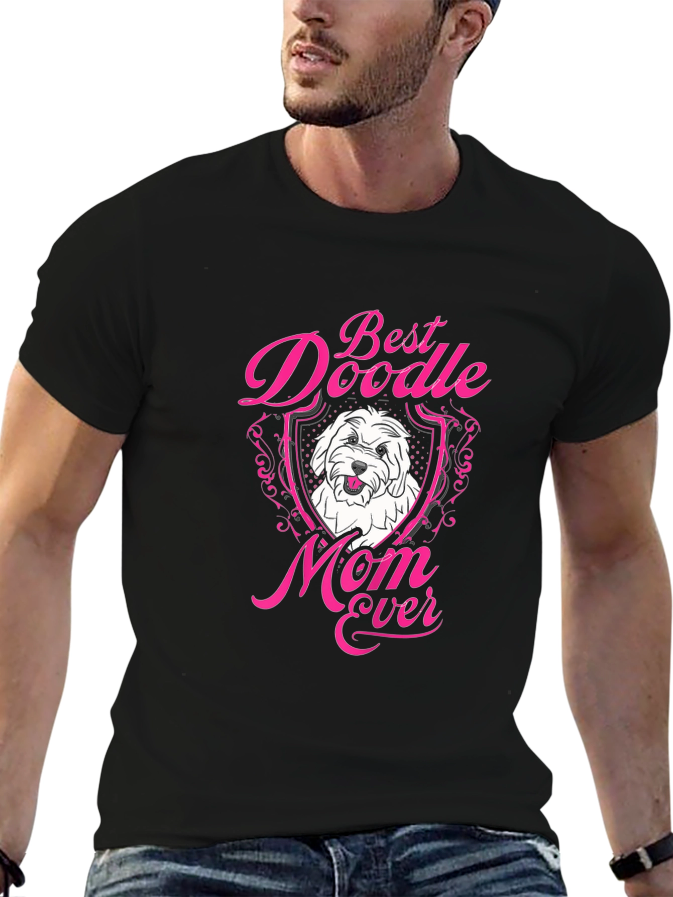 Best Doodle Mom Ever T-Shirt - Cute Dog Lover Tee