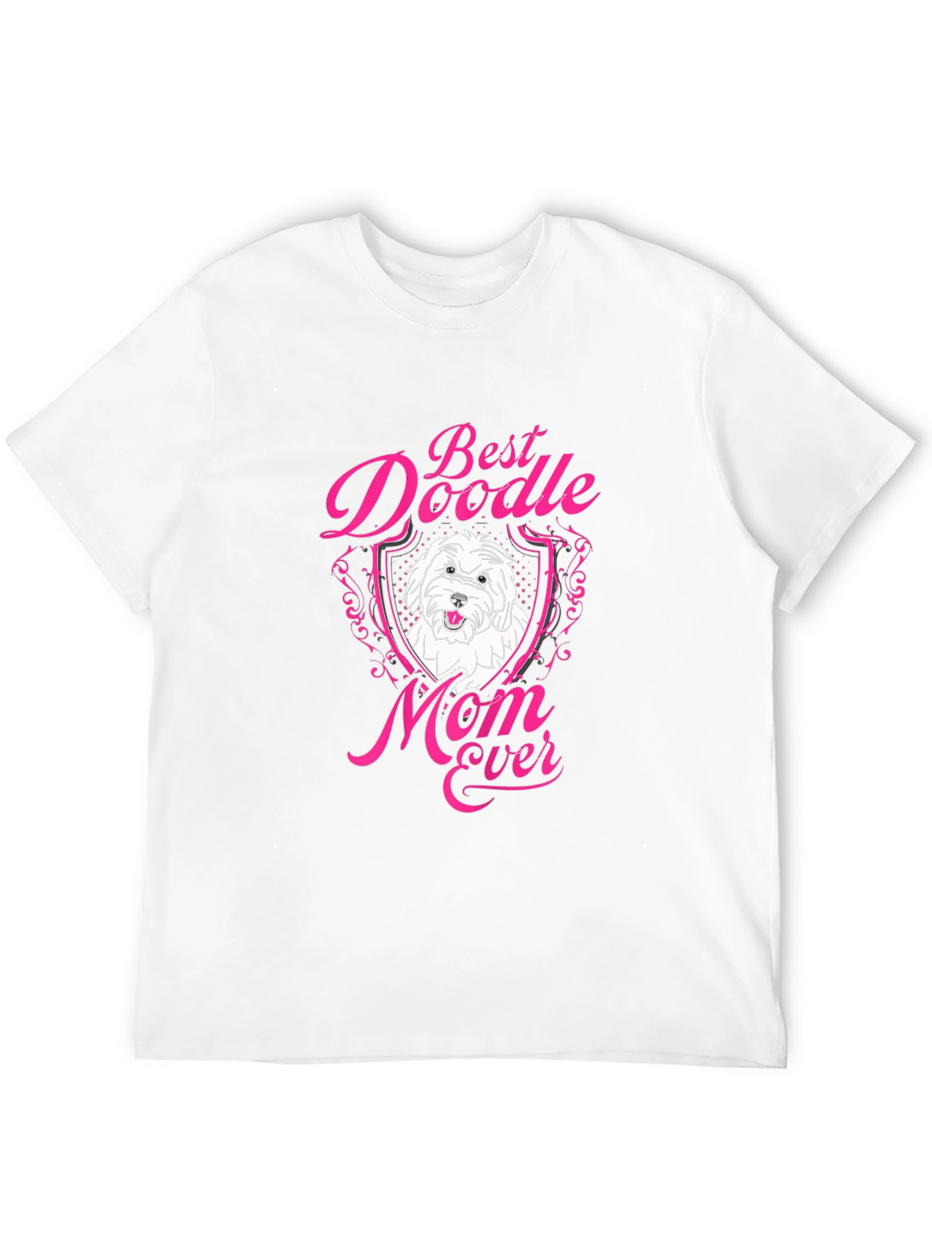Best Doodle Mom Ever T-Shirt - Cute Dog Lover Tee