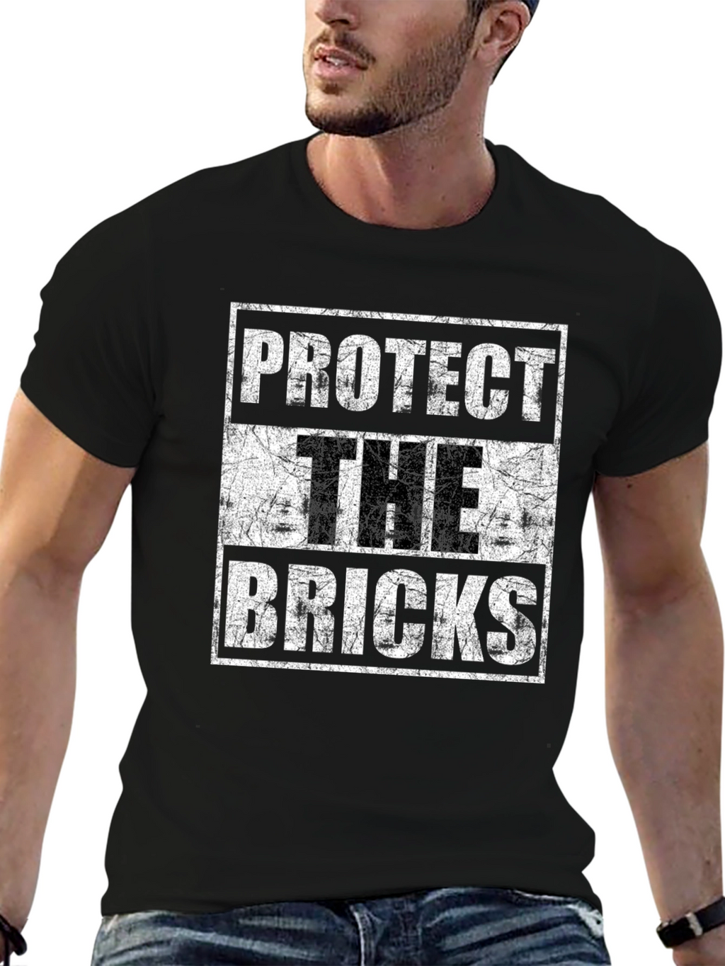 Protect the Bricks Graphic T-Shirt