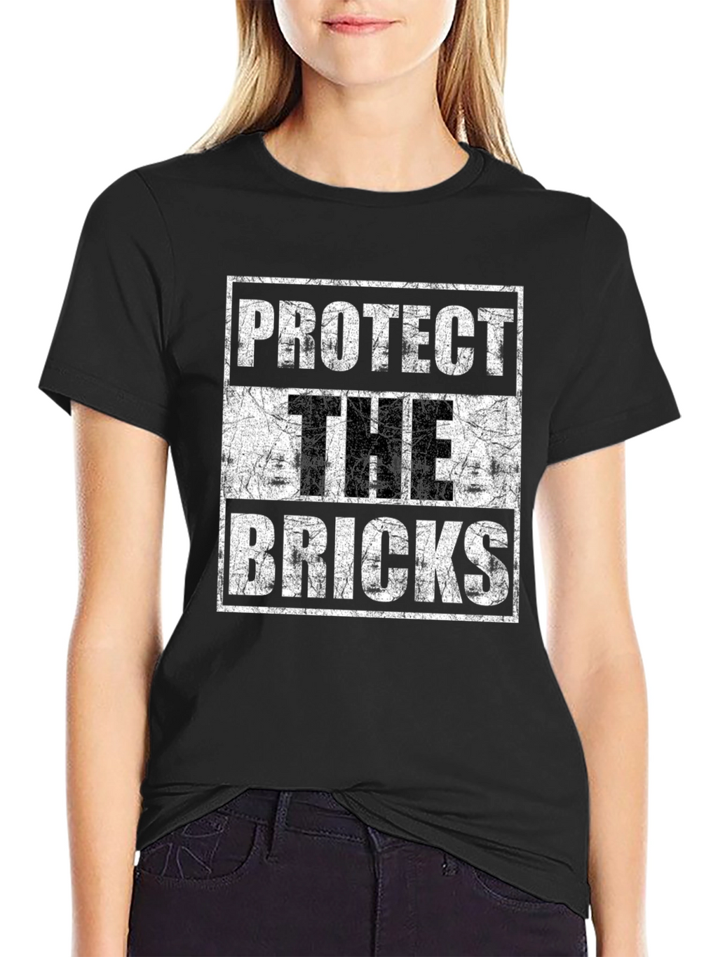 Protect the Bricks Graphic T-Shirt