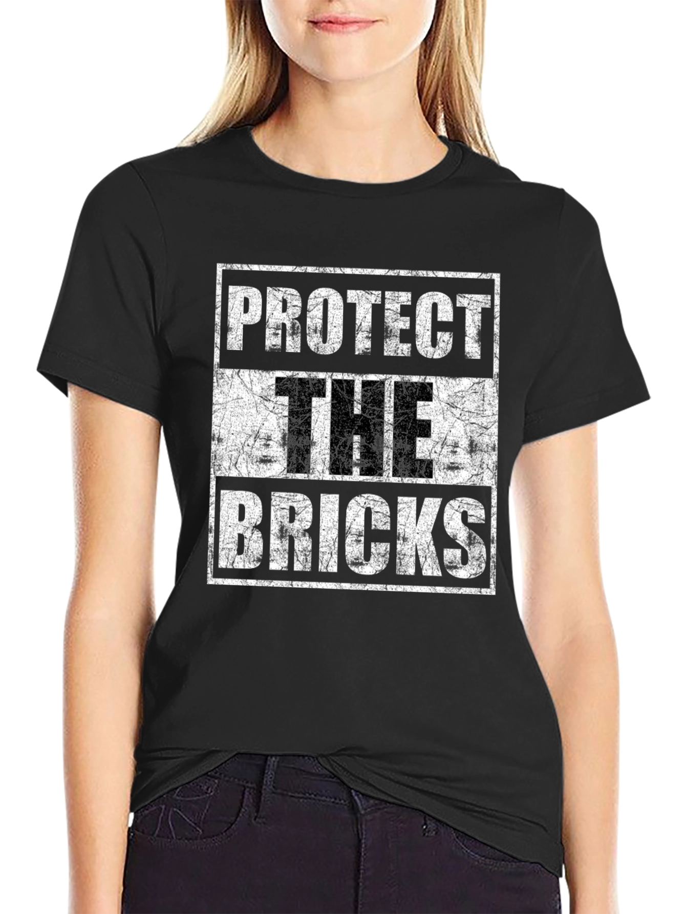 Protect the Bricks Graphic T-Shirt