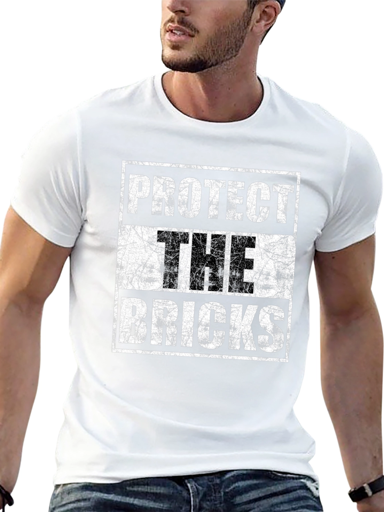 Protect the Bricks Graphic T-Shirt