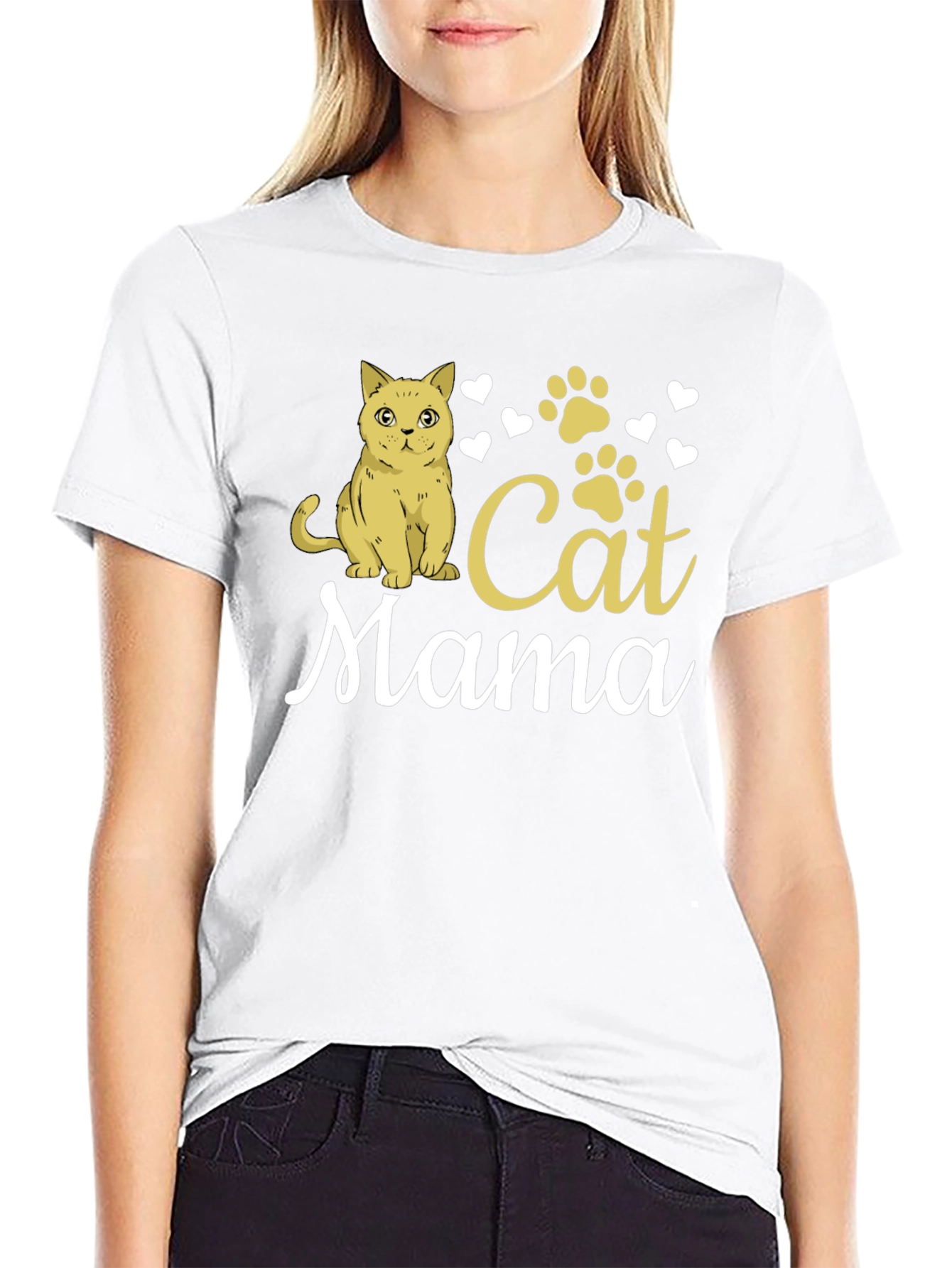 Cat Mama T-Shirt: Perfect Gift for Cat Lovers
