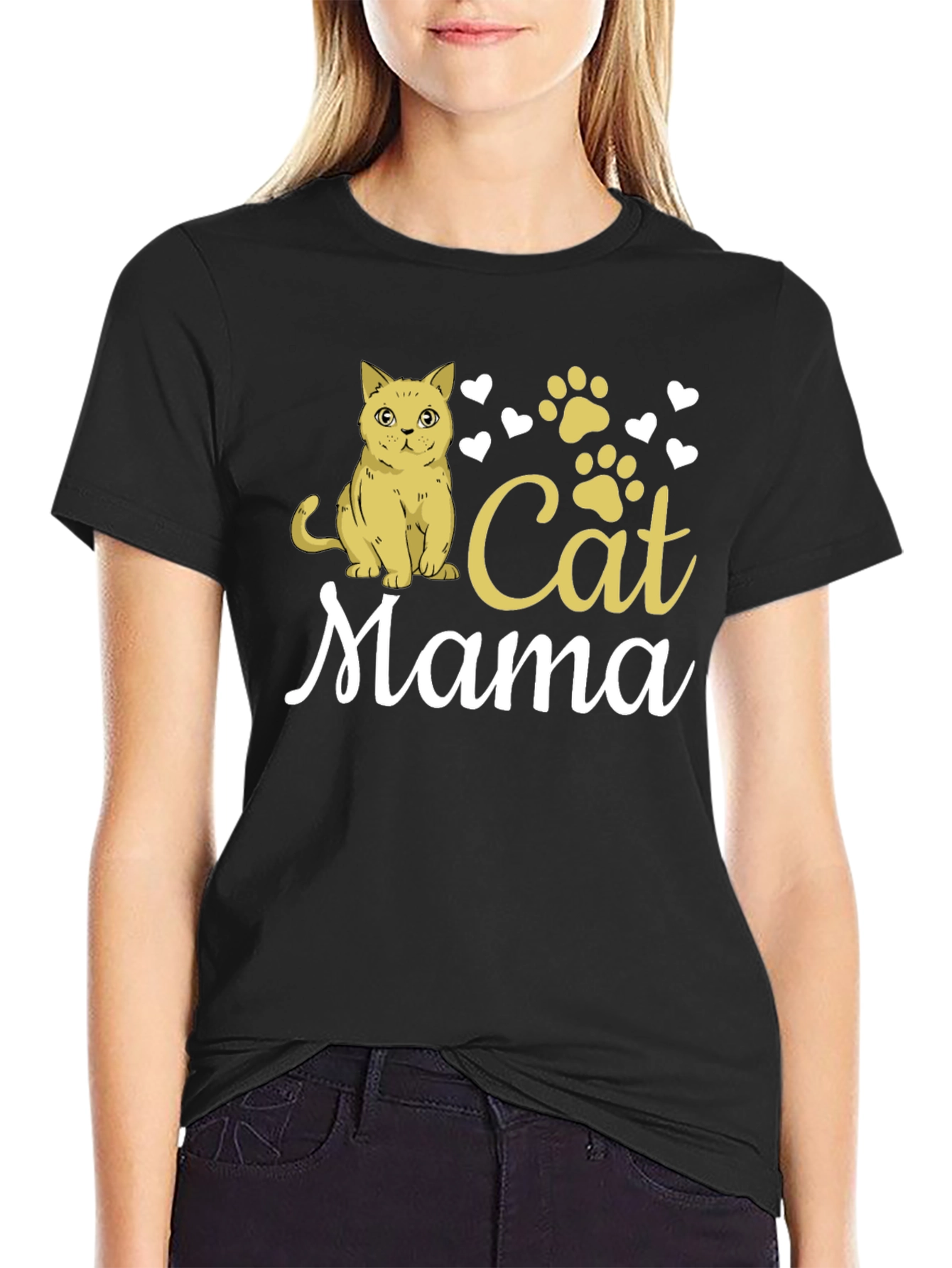 Cat Mama T-Shirt: Perfect Gift for Cat Lovers