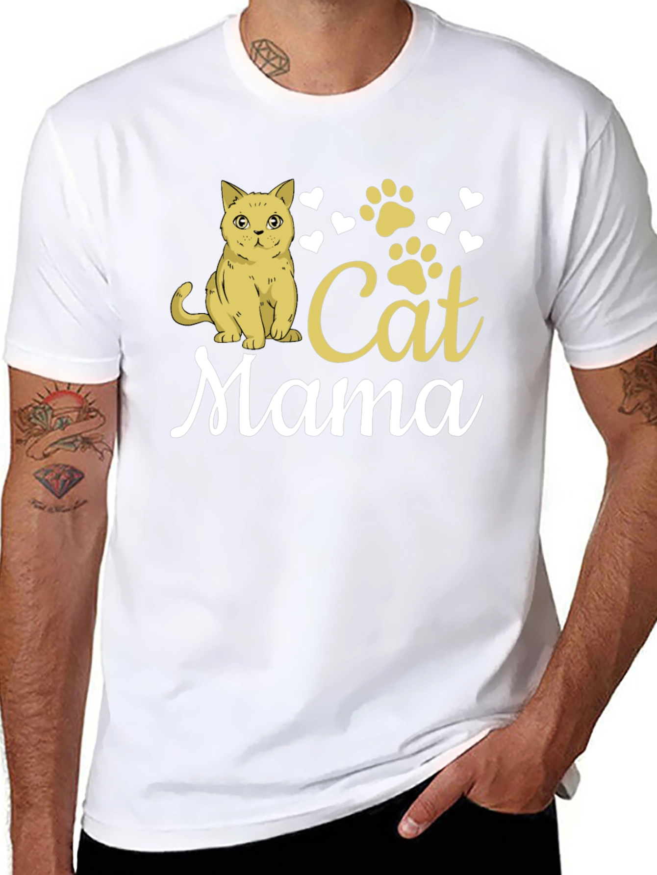 Cat Mama T-Shirt: Perfect Gift for Cat Lovers