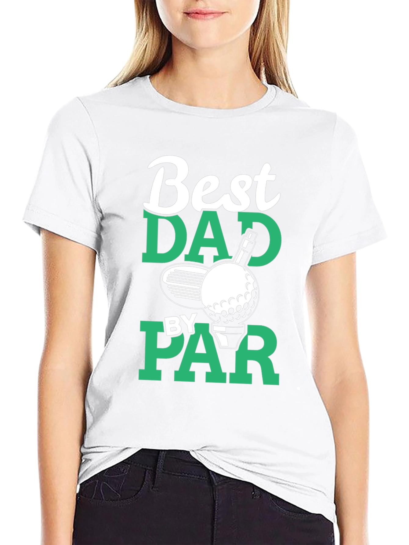 Best Dad By Par Golf T-Shirt - Fathers Day Gift