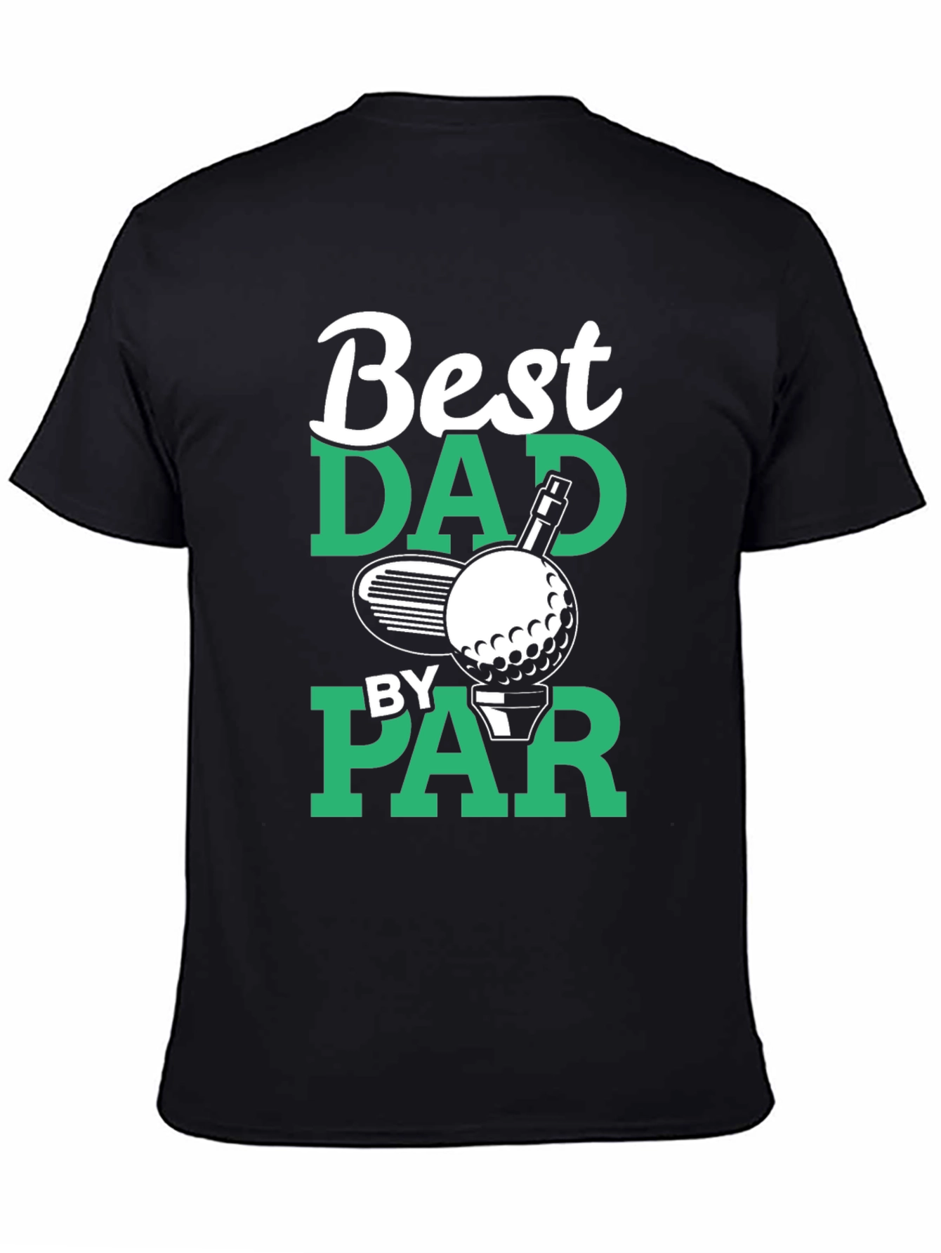 Best Dad By Par Golf T-Shirt - Fathers Day Gift