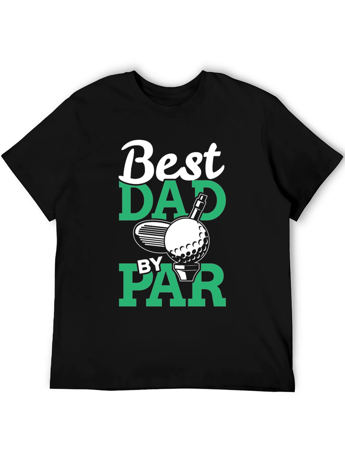 Best Dad By Par Golf T-Shirt - Fathers Day Gift