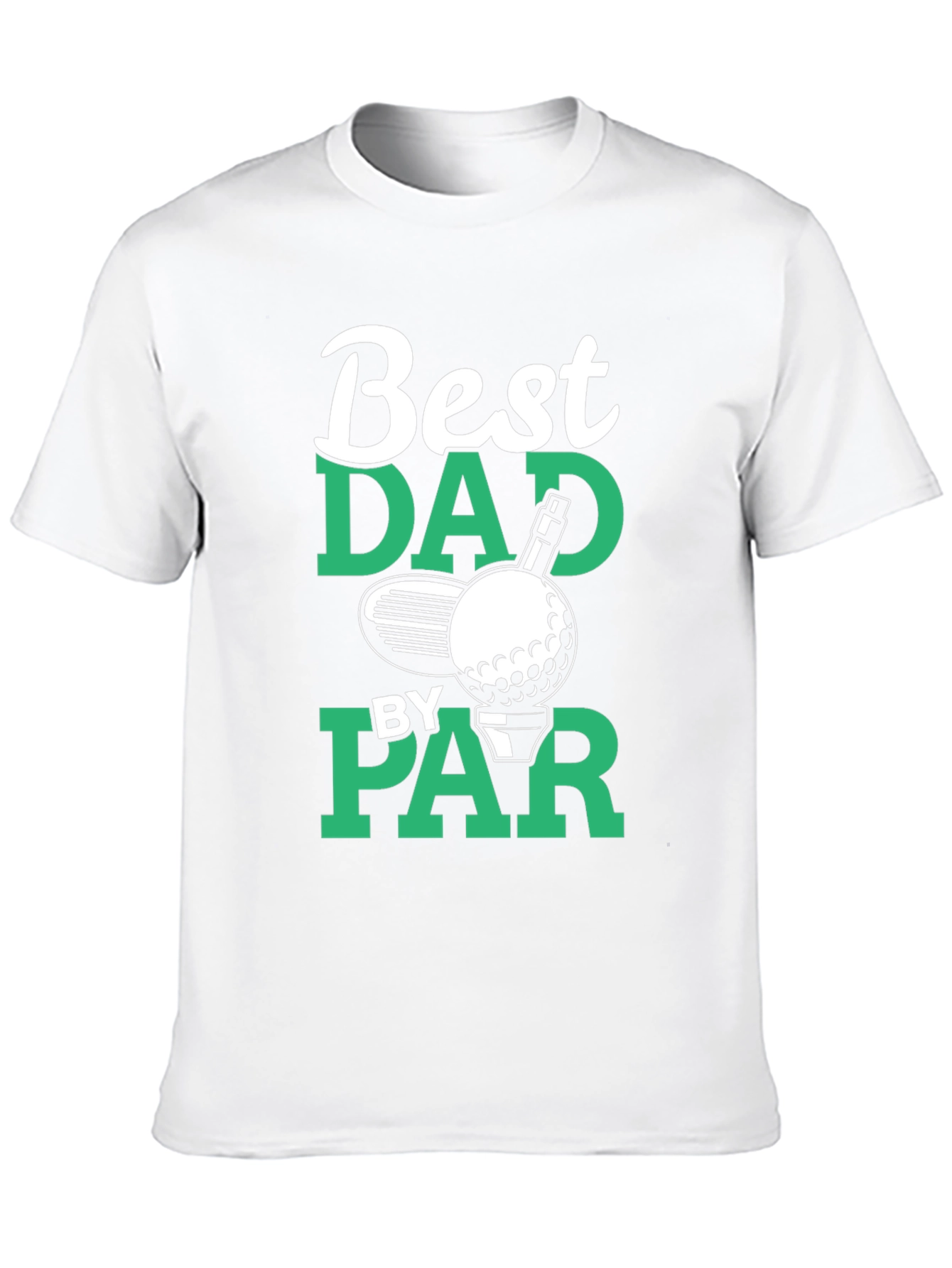 Best Dad By Par Golf T-Shirt - Fathers Day Gift