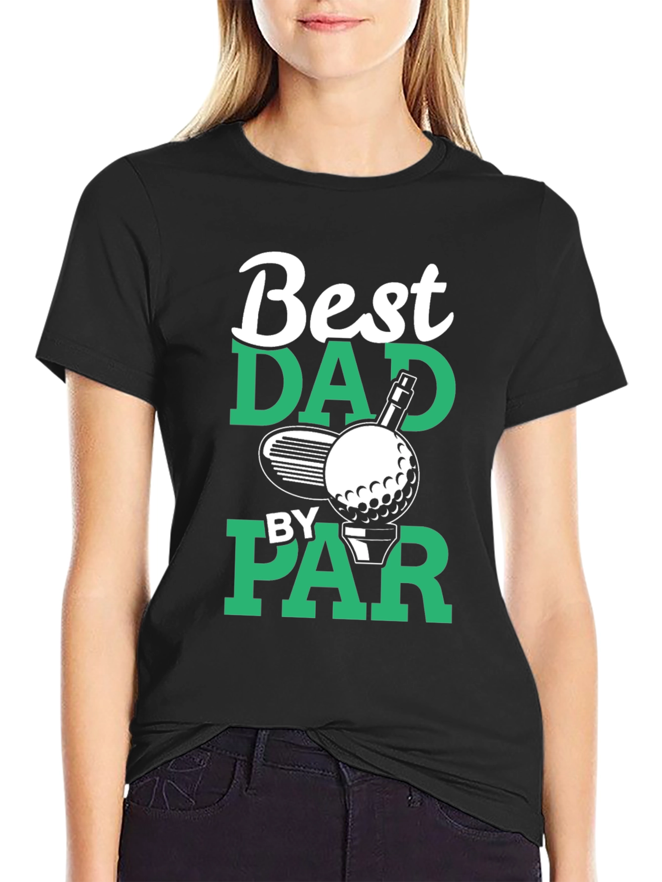 Best Dad By Par Golf T-Shirt - Fathers Day Gift